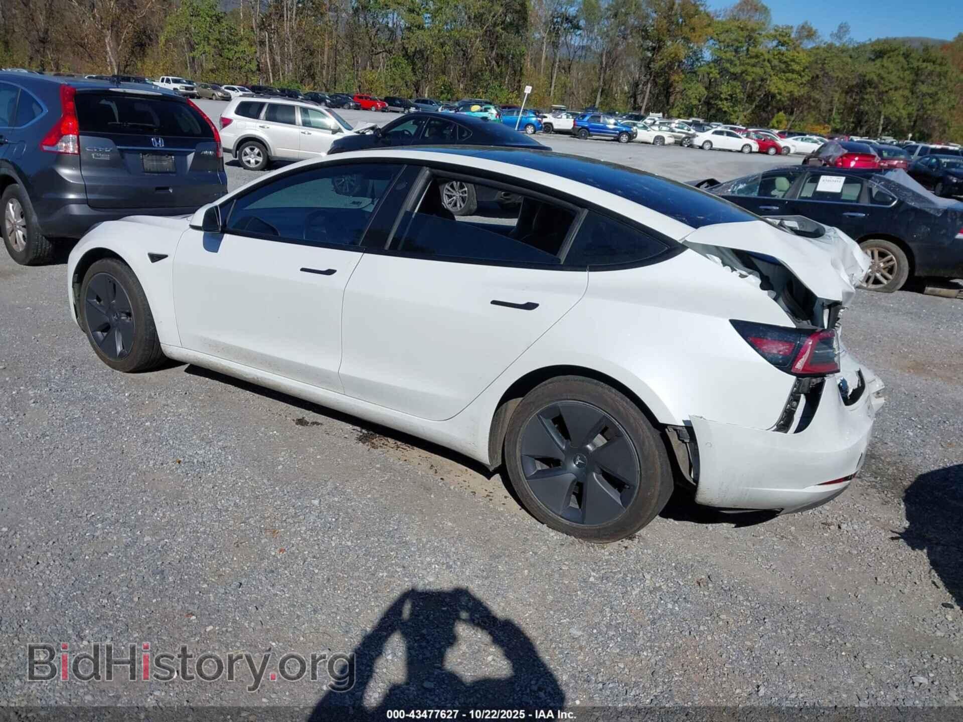 2022 TESLA MODEL 3 - VIN: 5YJ3E1EB7NF103083 - Фото 3