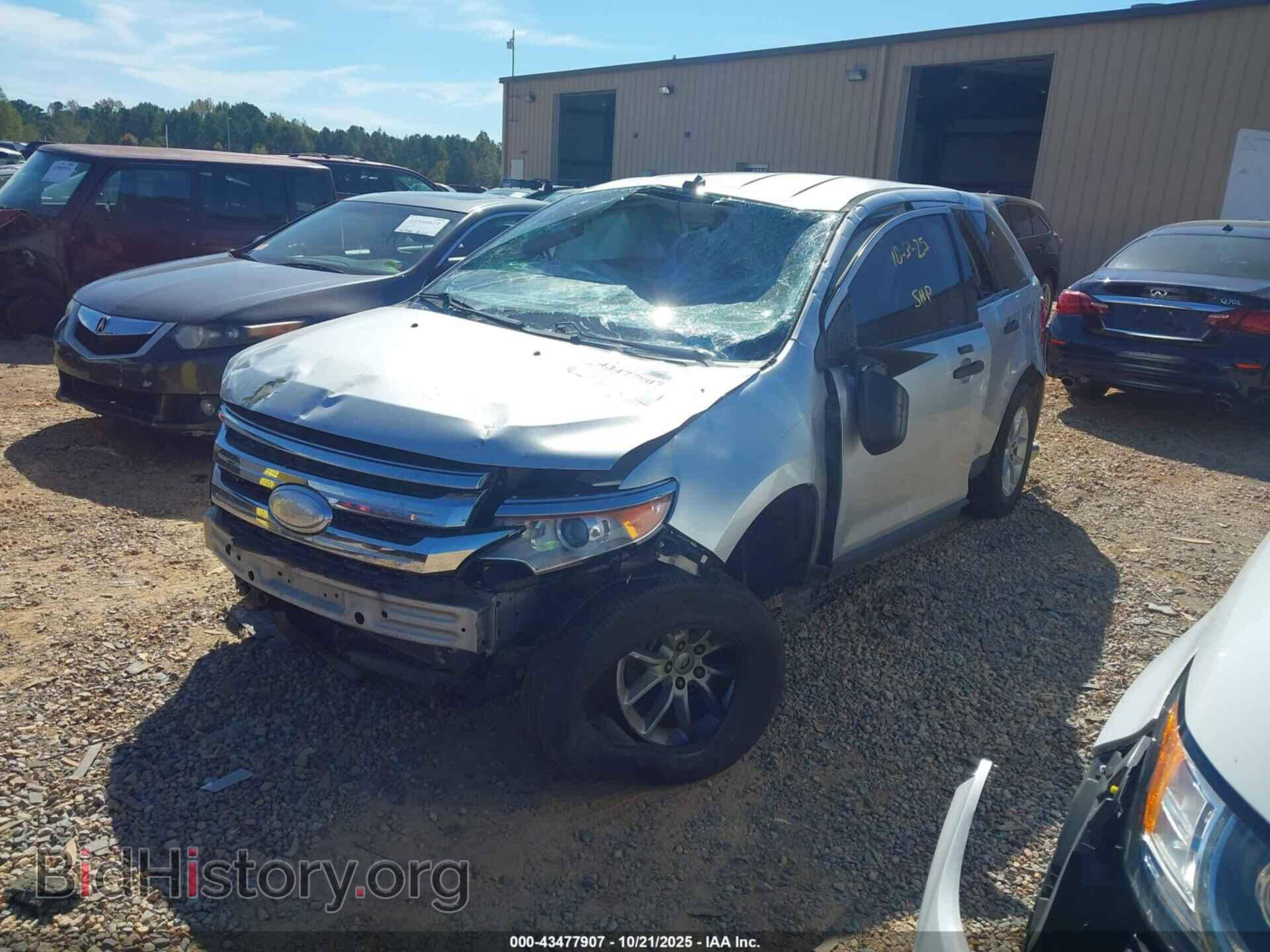2014 FORD EDGE - VIN: 2FMDK3GC8EBA14341 - Фото 2