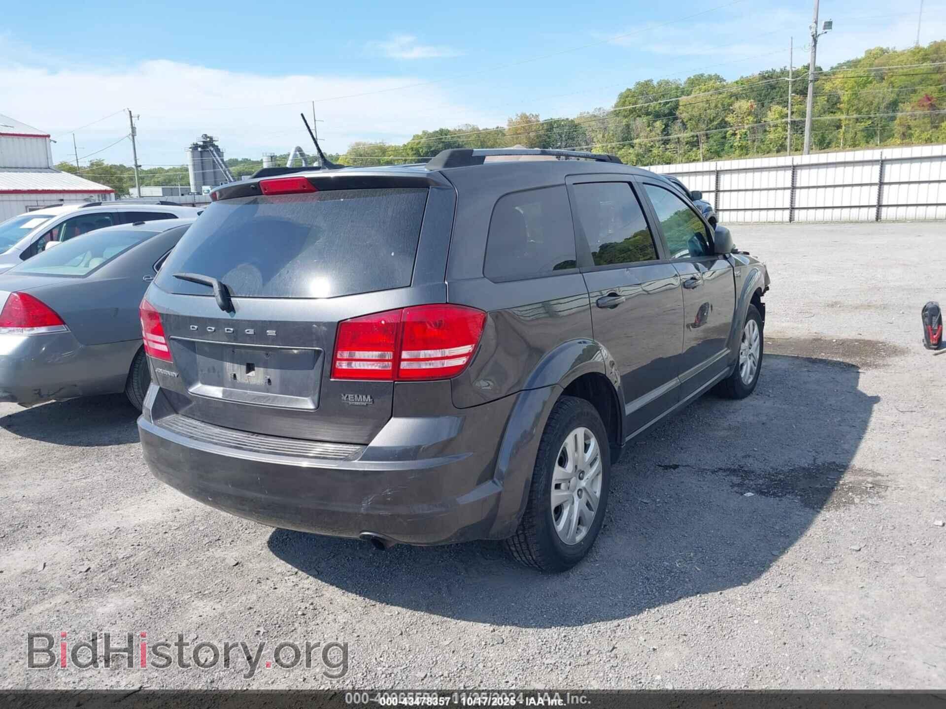 2017 DODGE JOURNEY - VIN: 3C4PDCAB6HT580535 - Фото 4