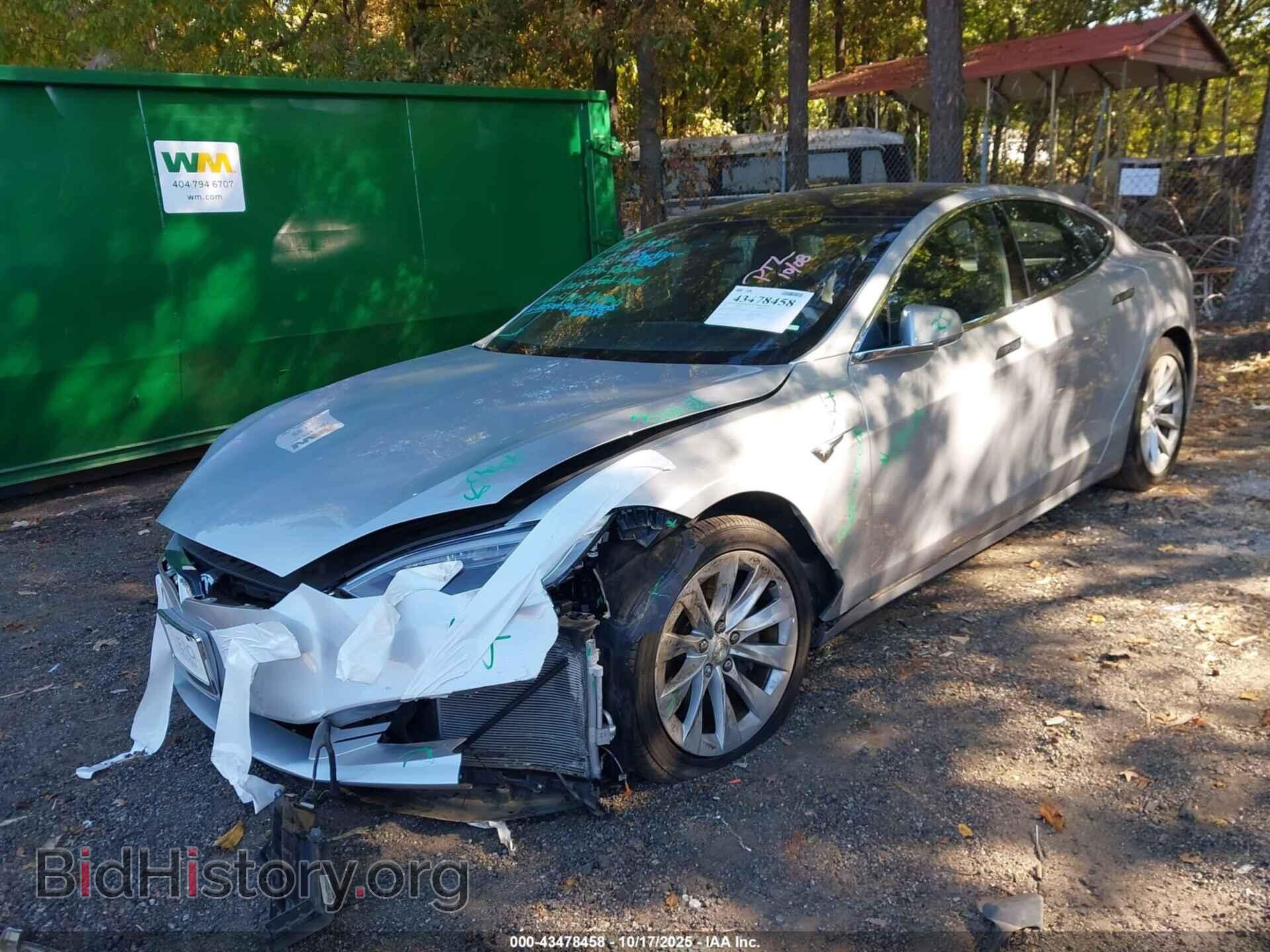 2017 TESLA MODEL S - VIN: 5YJSA1E2XHF198511 - Фото 2