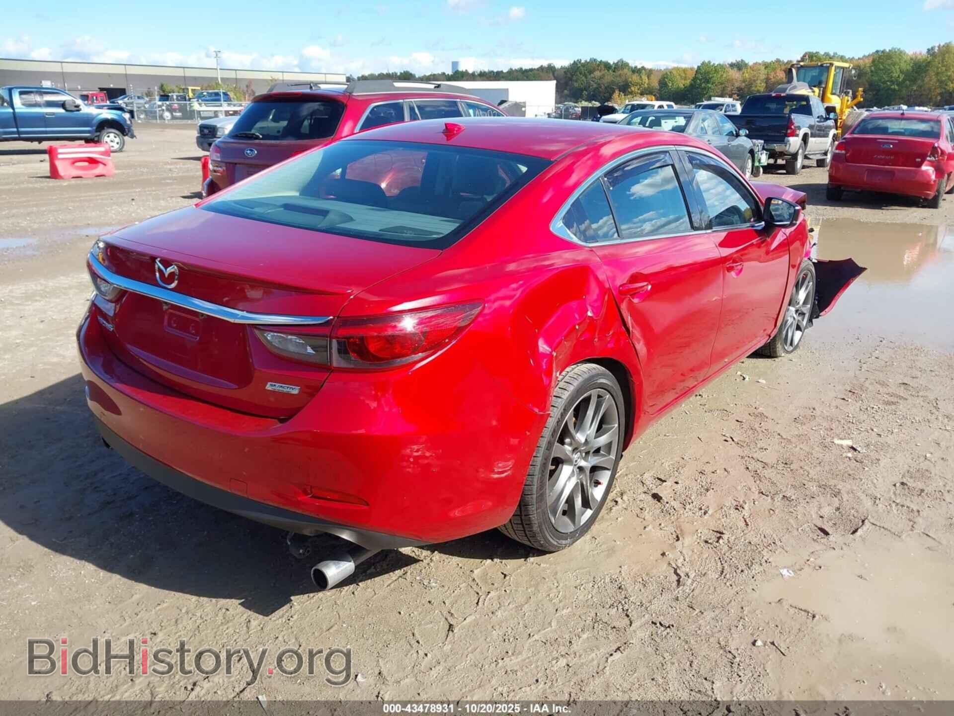 2017 MAZDA MAZDA6 - VIN: JM1GL1W56H1123872 - Фото 4