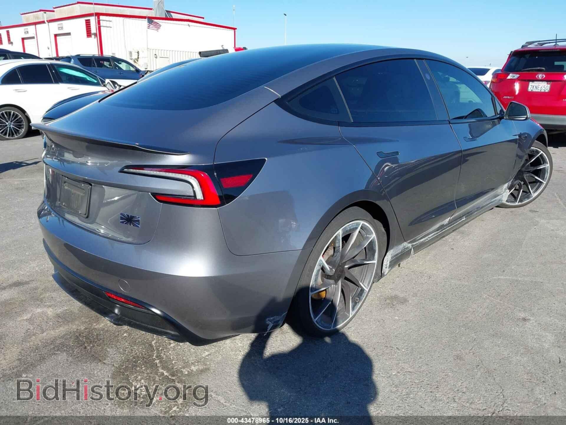 2024 TESLA MODEL 3 - VIN: 5YJ3E1ET1RF853397 - Фото 4