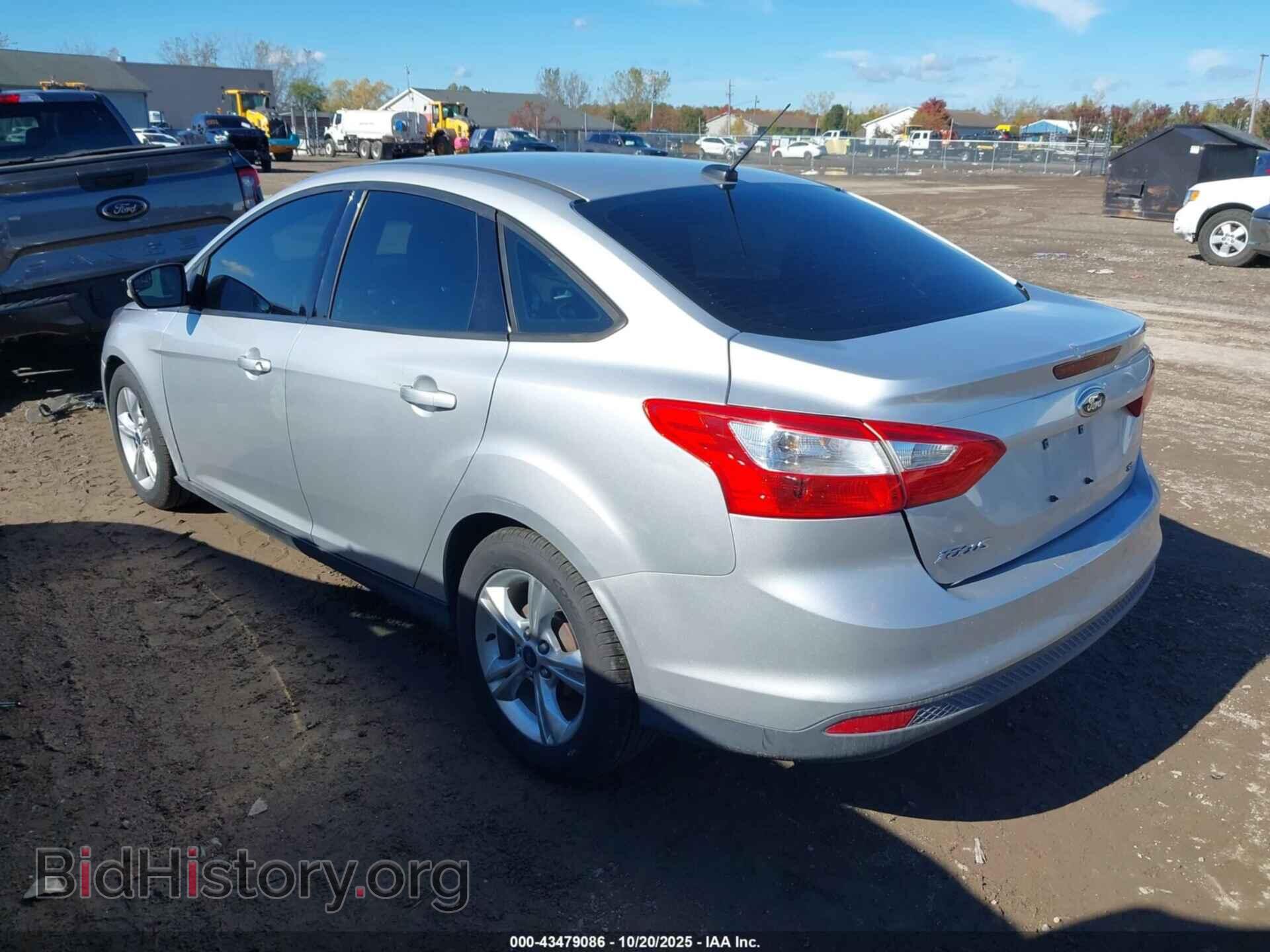 2014 FORD FOCUS - VIN: 1FADP3F29EL391376 - Фото 3