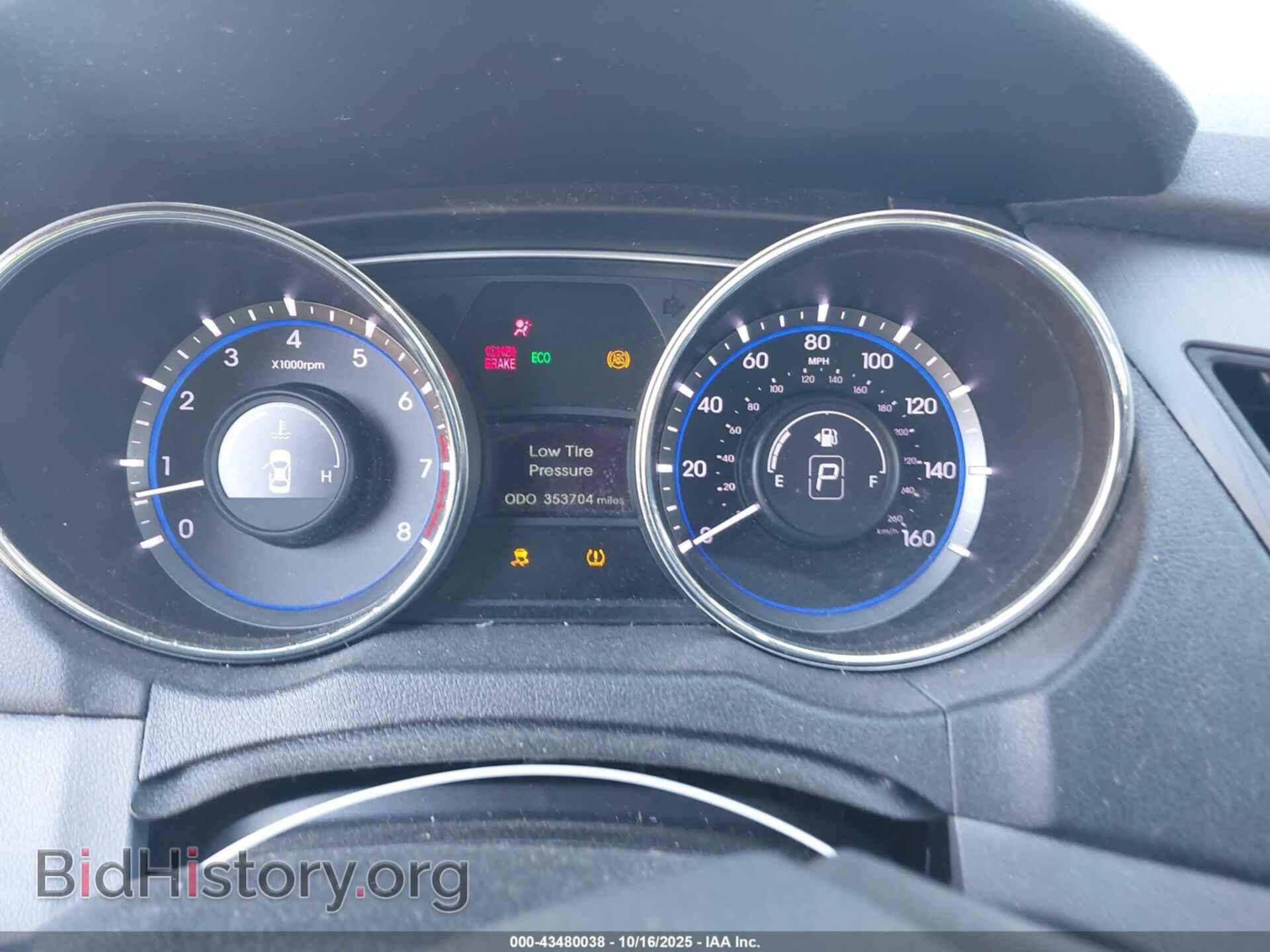 2014 HYUNDAI SONATA - VIN: 5NPEB4AC0EH878103 - Фото 7