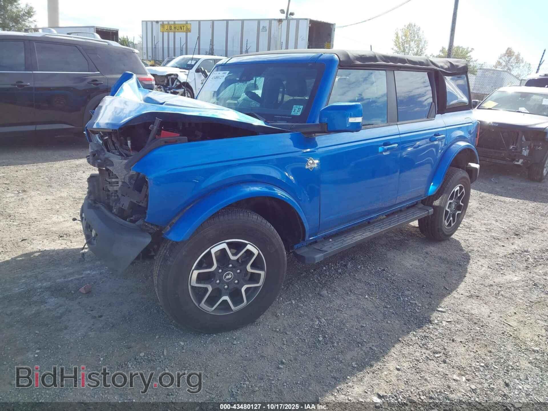 2022 FORD BRONCO - VIN: 1FMEE5BP9NLA93942 - Фото 2