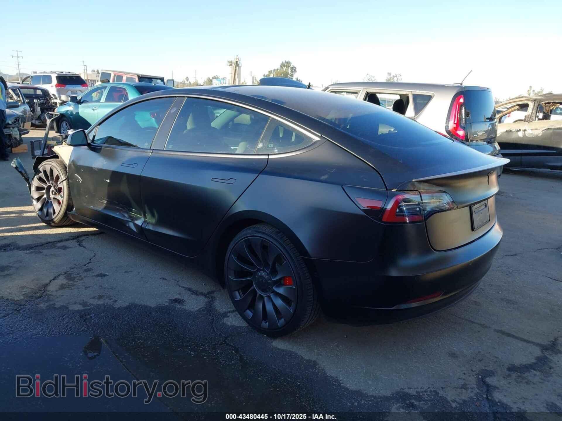 2021 TESLA MODEL 3 - VIN: 5YJ3E1EC7MF856345 - Фото 3