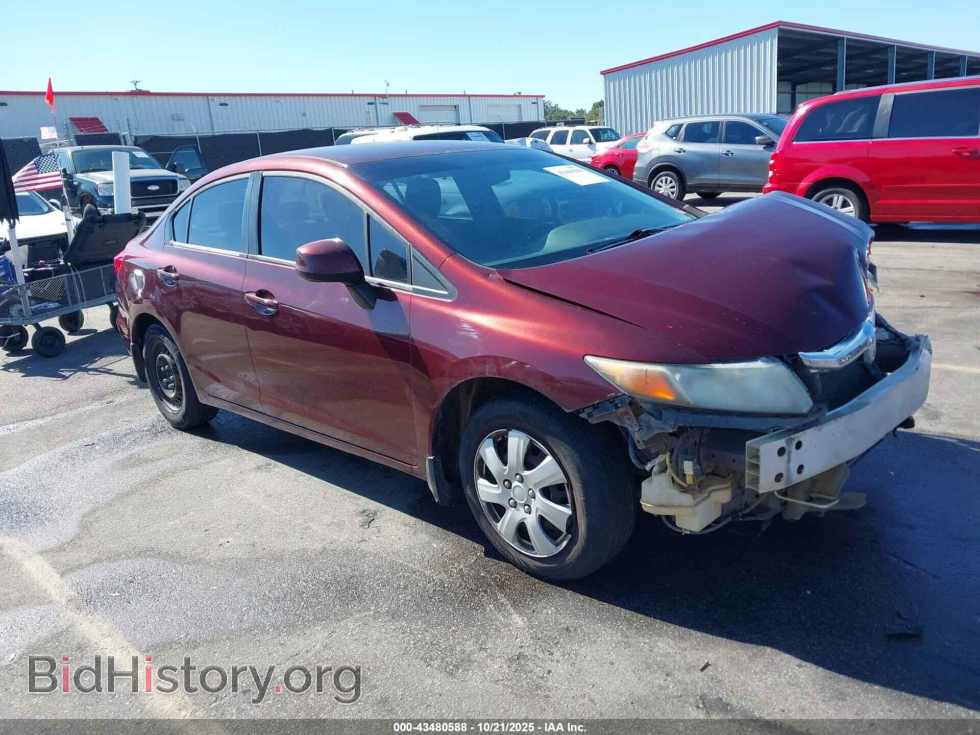 Photo 19XFB2F56CE095632 - HONDA CIVIC 2012