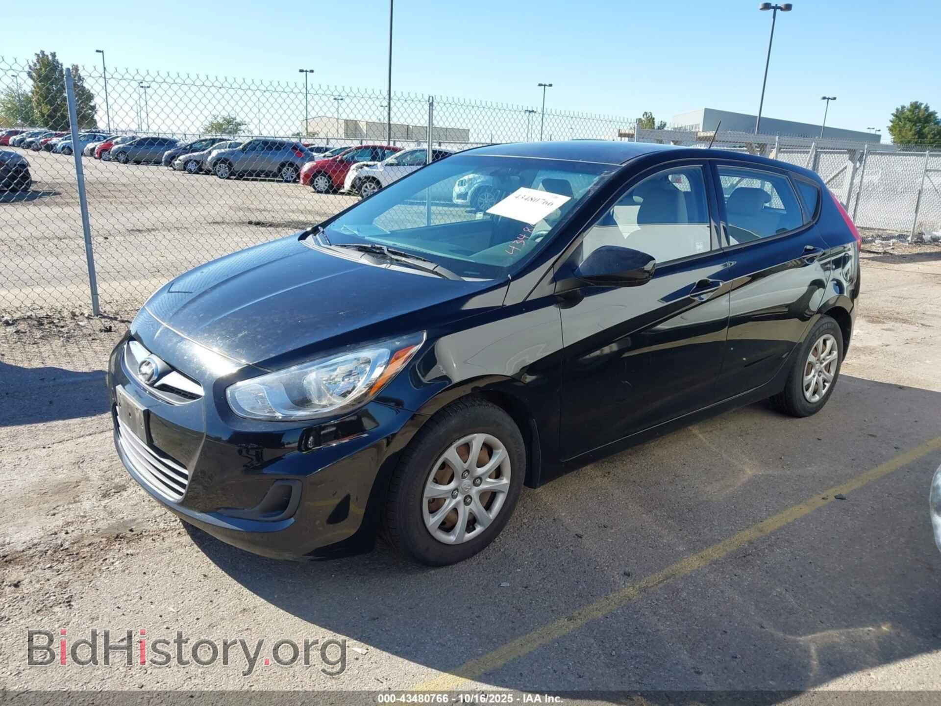 2012 HYUNDAI ACCENT - VIN: KMHCT5AE5CU033841 - Фото 2