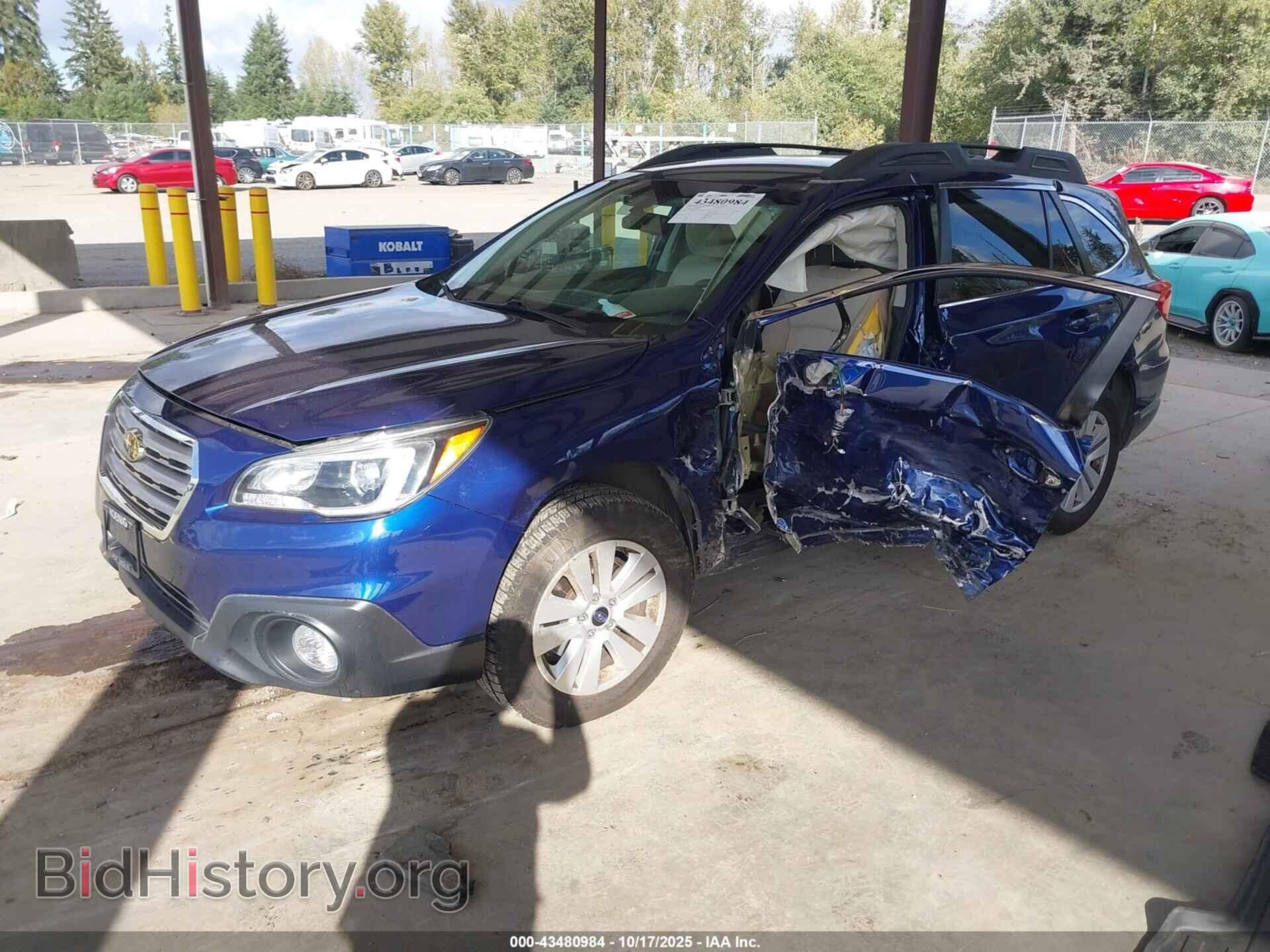 2017 SUBARU OUTBACK - VIN: 4S4BSAFC5H3265268 - Фото 2
