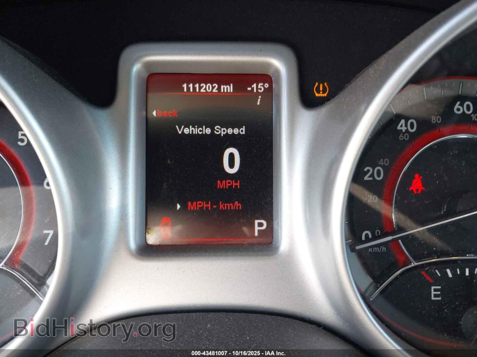 2012 DODGE JOURNEY - VIN: 3C4PDDBG3CT300434 - Фото 7