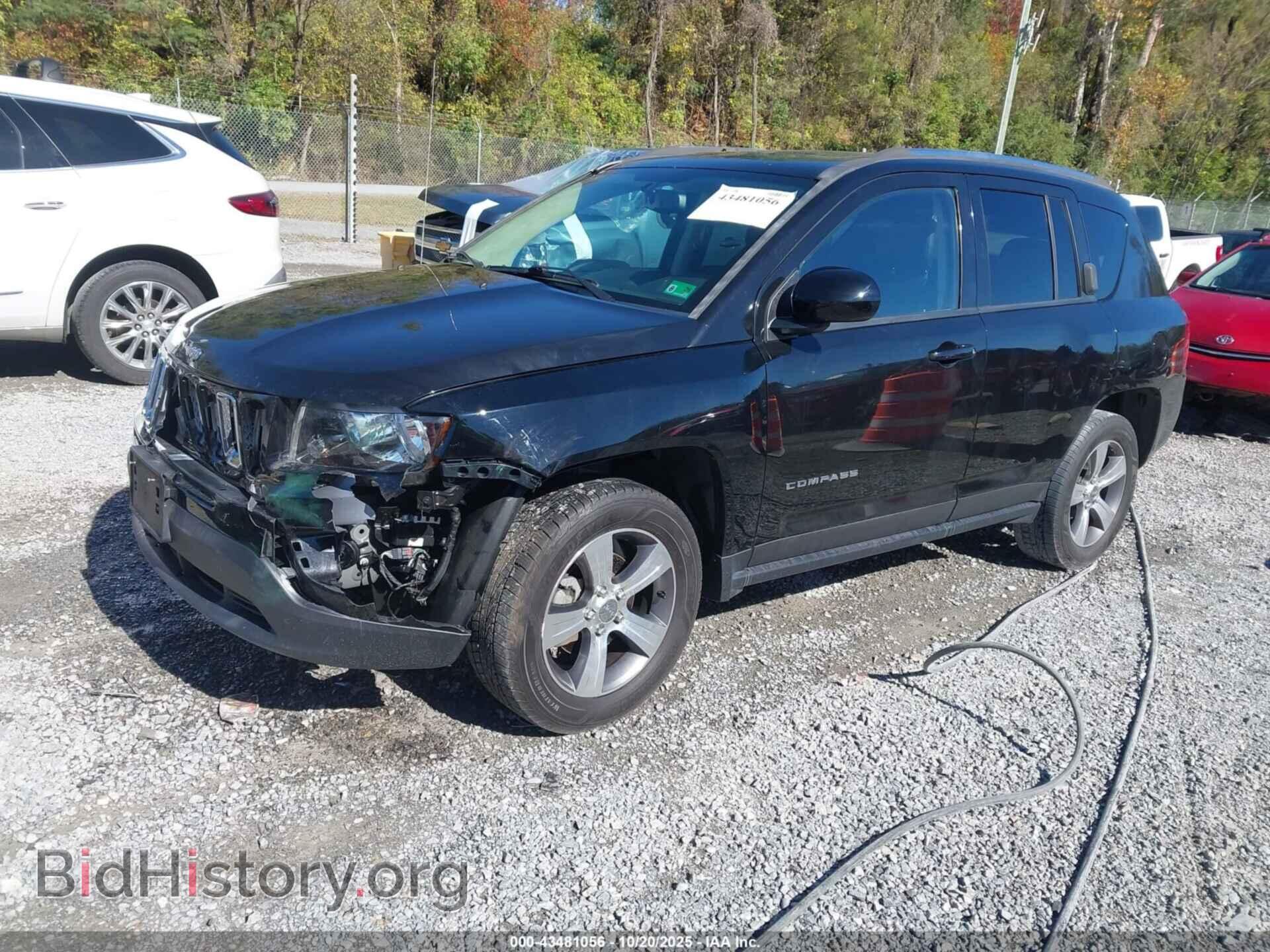 2017 JEEP COMPASS - VIN: 1C4NJDEB1HD100407 - Фото 2