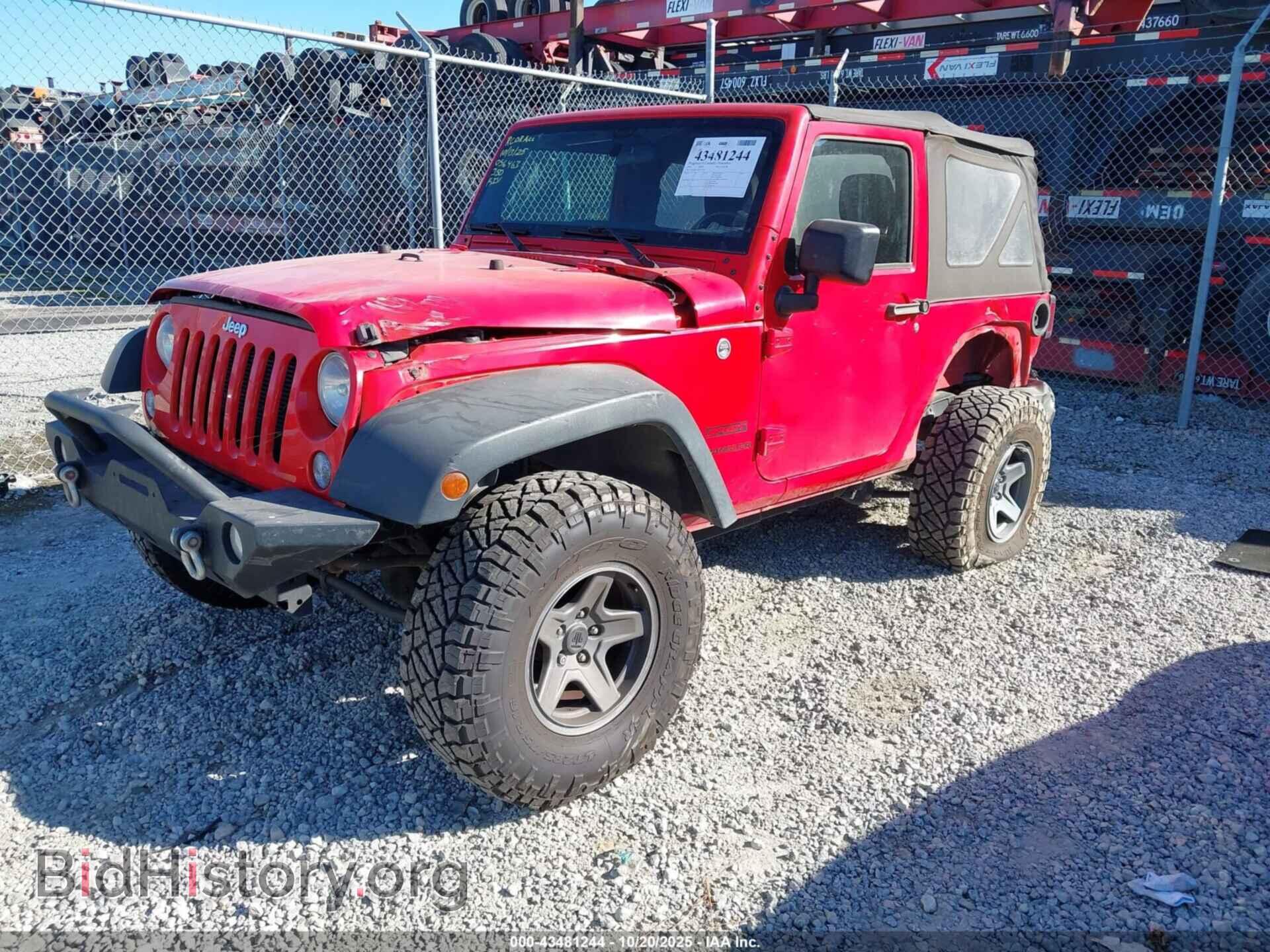 2016 JEEP WRANGLER - VIN: 1C4AJWAG7GL157520 - Фото 2