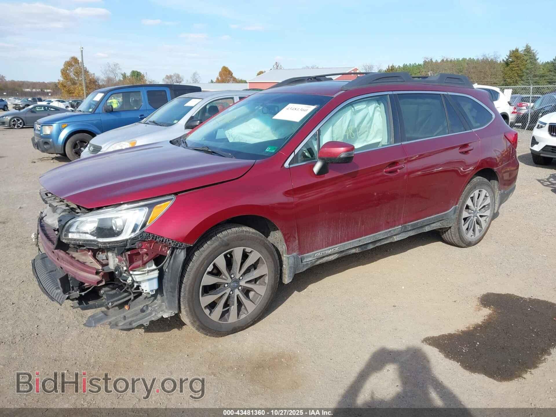 2017 SUBARU OUTBACK - VIN: 4S4BSAKC4H3244417 - Фото 2