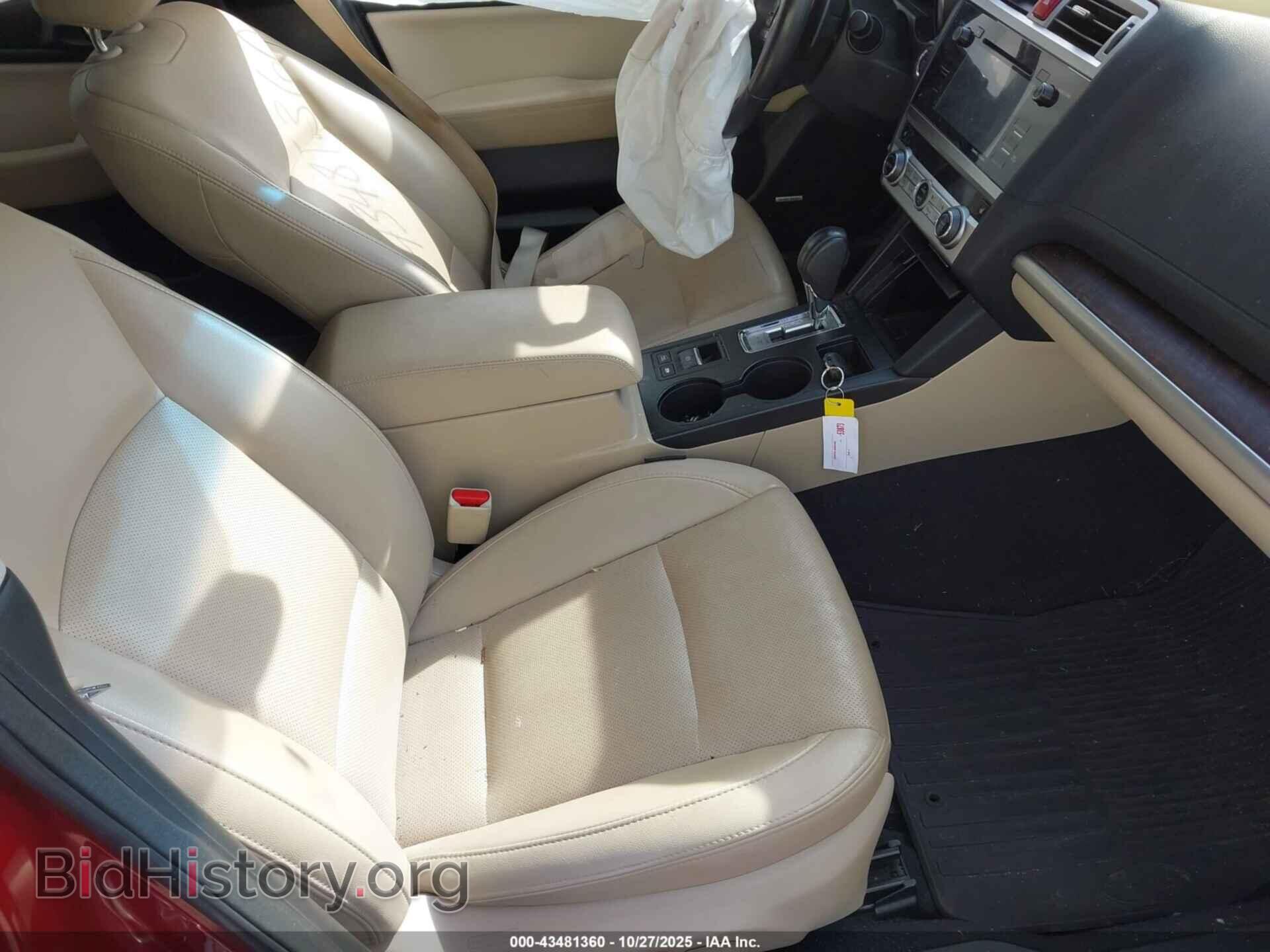 2017 SUBARU OUTBACK - VIN: 4S4BSAKC4H3244417 - Фото 5