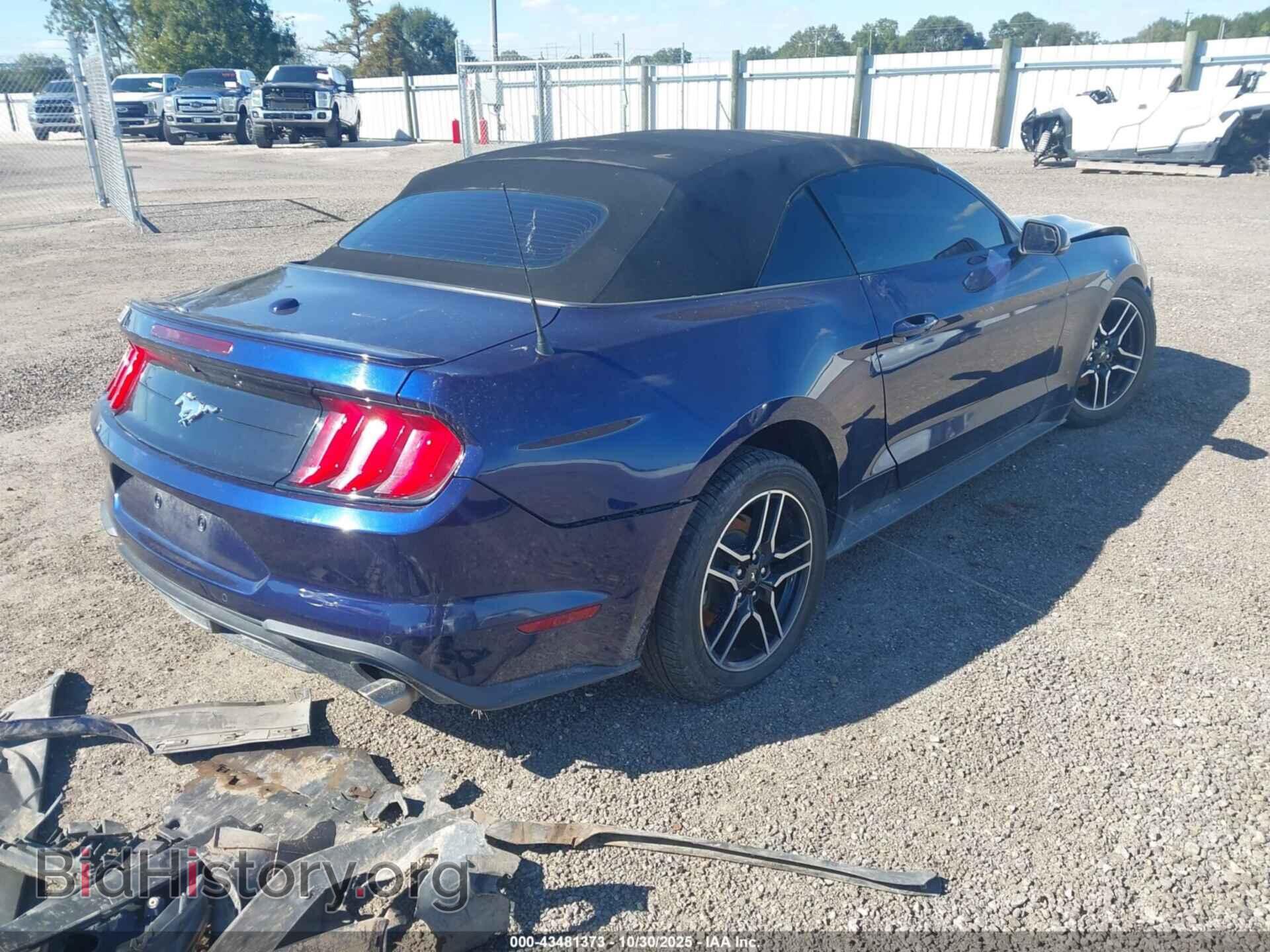 2018 FORD MUSTANG - VIN: 1FATP8UH3J5154980 - Фото 4