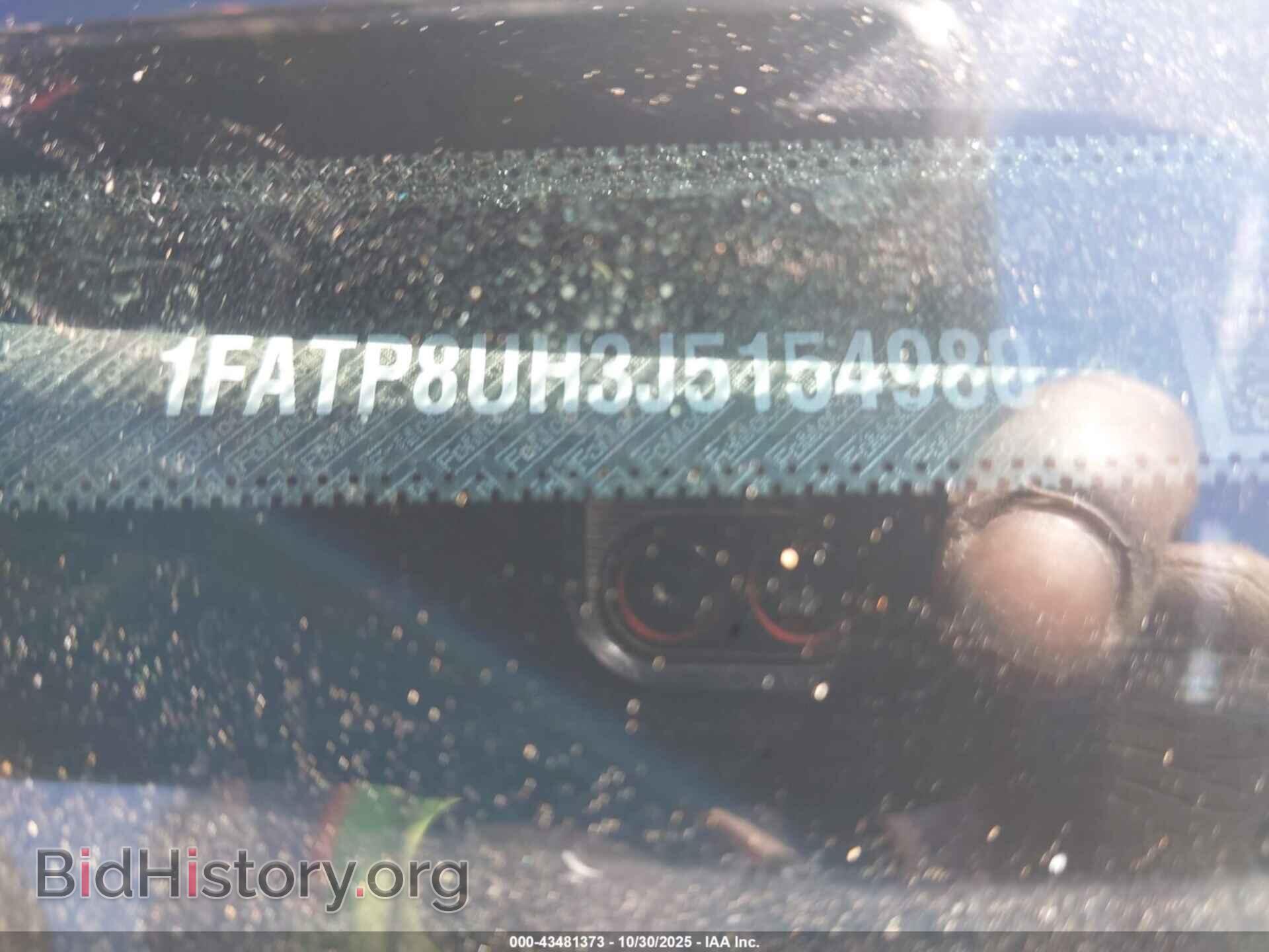2018 FORD MUSTANG - VIN: 1FATP8UH3J5154980 - Фото 9