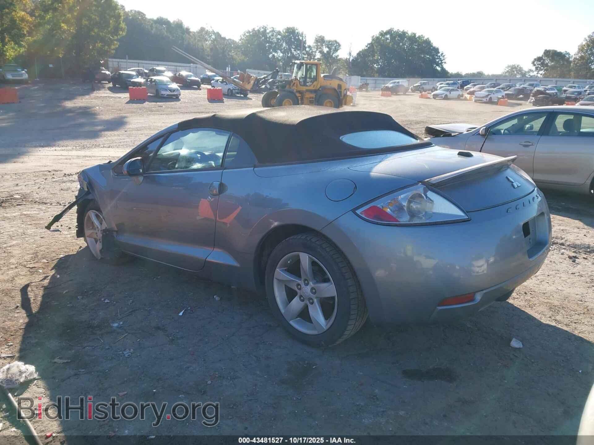 2008 MITSUBISHI ECLIPSE SPYDER - VIN: 4A3AL25F28E039625 - Фото 3