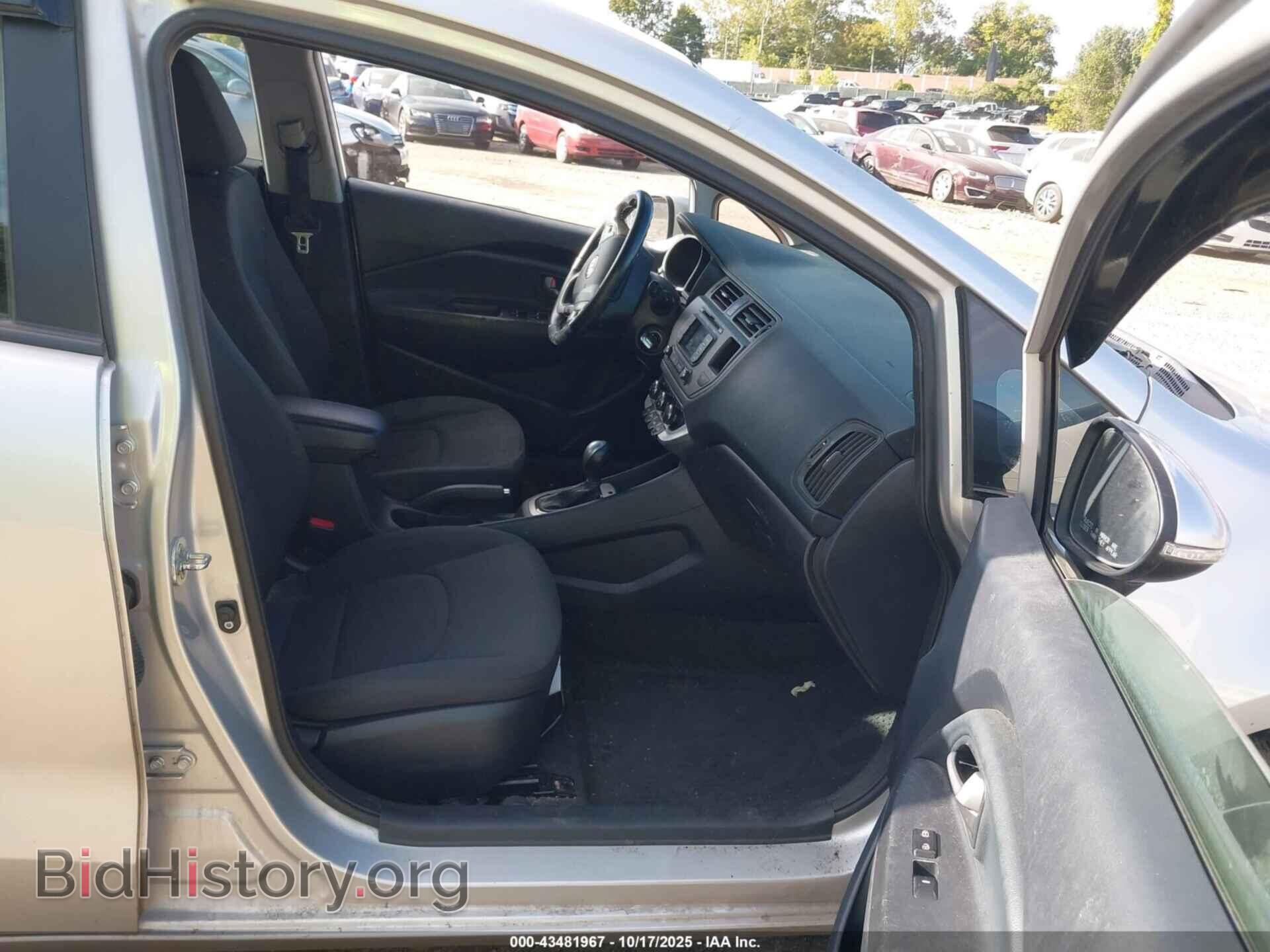 2014 KIA RIO - VIN: KNADN4A35E6416615 - Фото 5