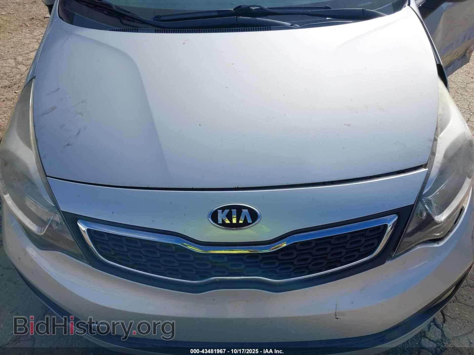 2014 KIA RIO - VIN: KNADN4A35E6416615 - Фото 10