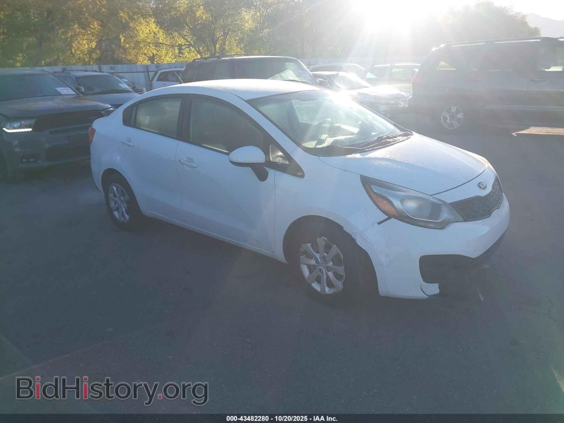 Photo KNADM4A34E6410596 - KIA RIO 2014