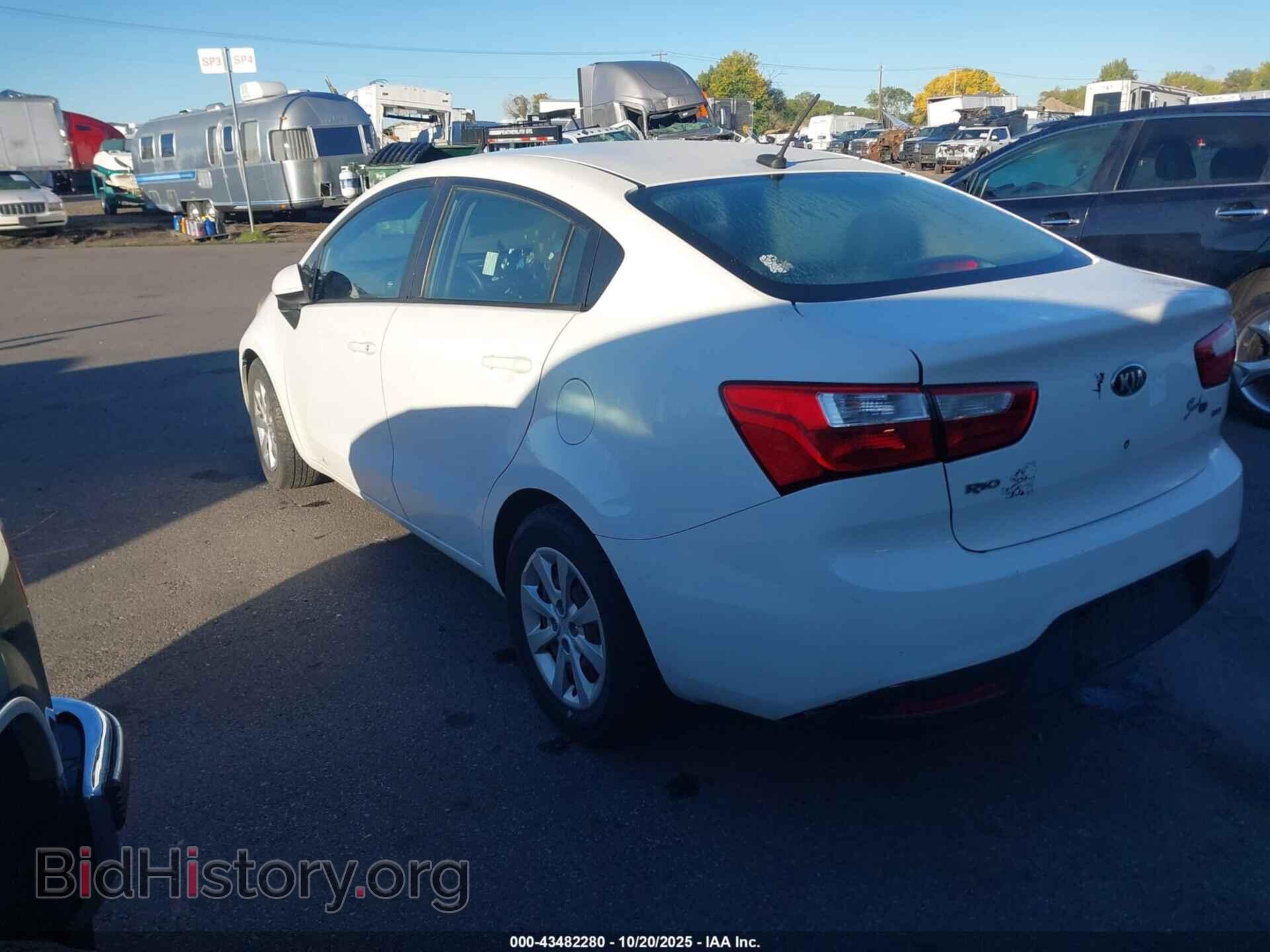 2014 KIA RIO - VIN: KNADM4A34E6410596 - Фото 3