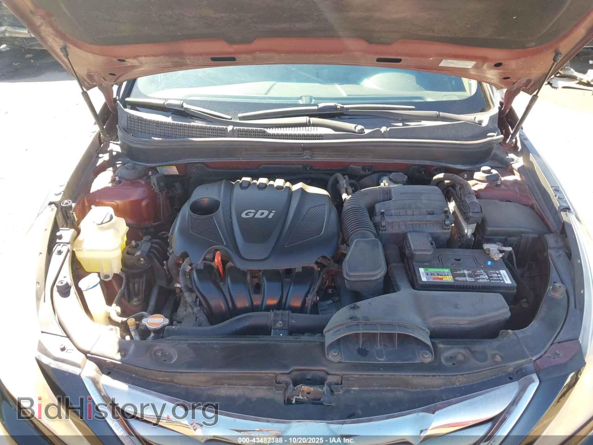 2012 HYUNDAI SONATA - VIN: 5NPEC4AC8CH466117 - Фото 10