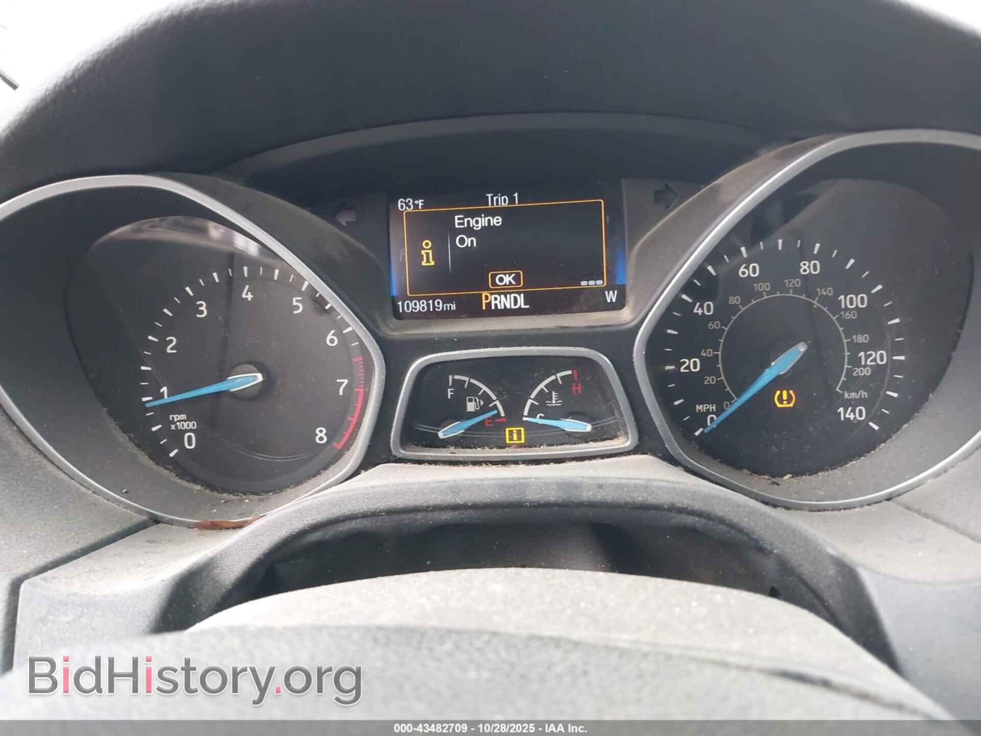 2016 FORD FOCUS - VIN: 1FADP3F25GL378854 - Фото 7