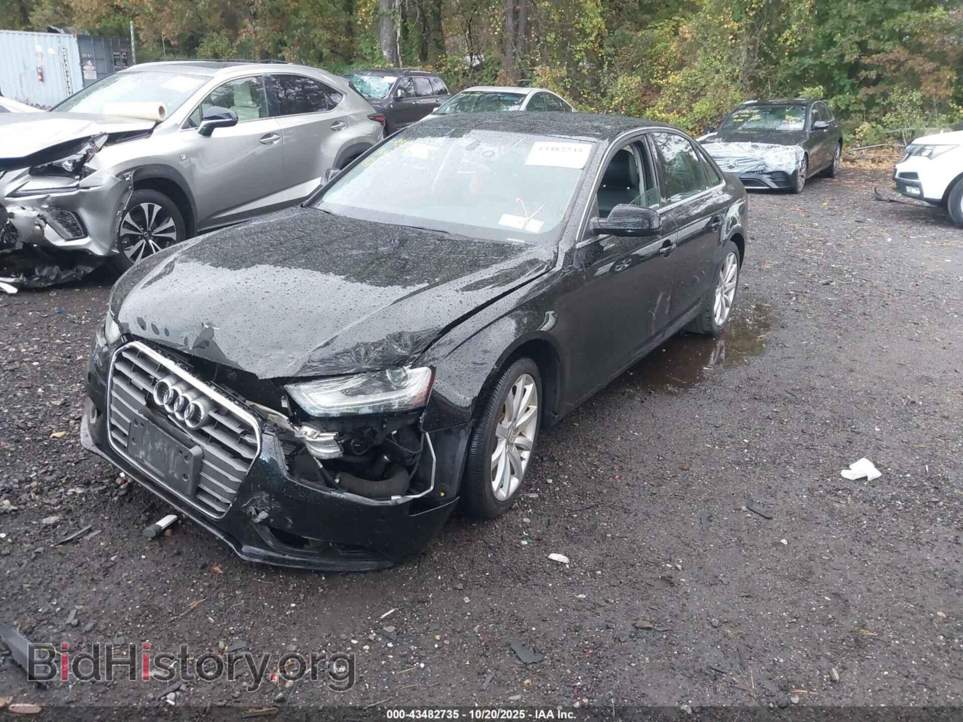 2013 AUDI A4 - VIN: WAUFFAFL6DA169078 - Photo 2