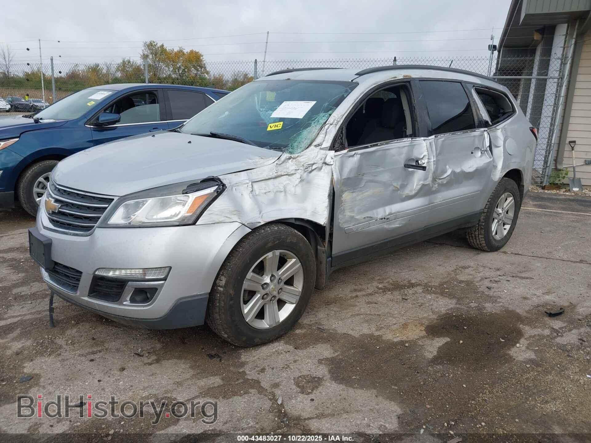 2013 CHEVROLET TRAVERSE - VIN: 1GNKVGKD9DJ166172 - Фото 2