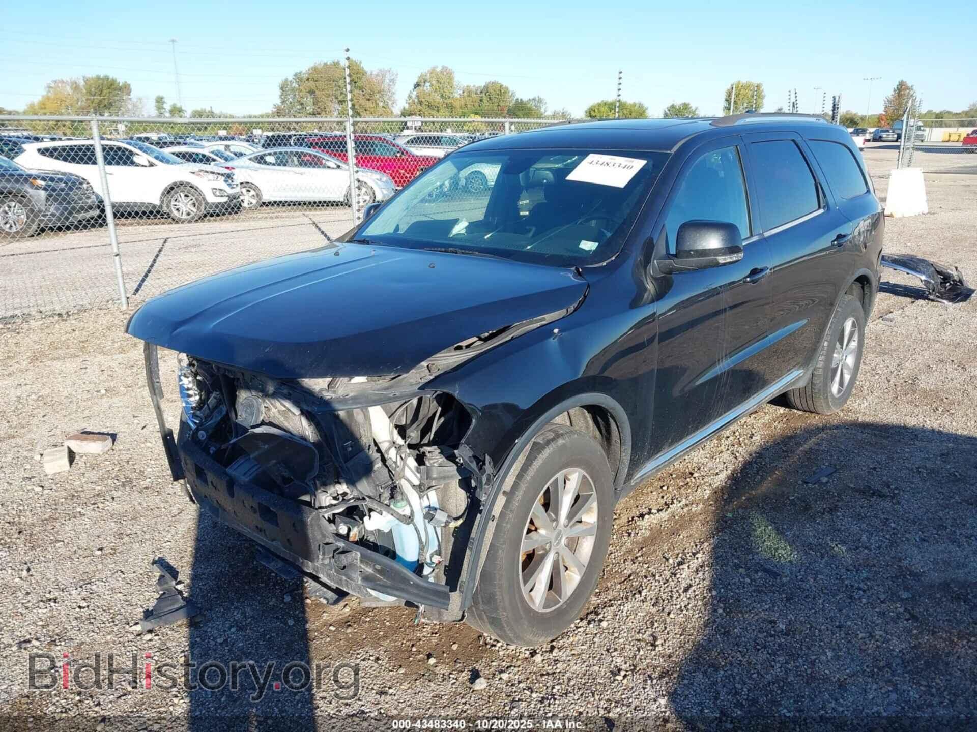 2016 DODGE DURANGO - VIN: 1C4RDJDG1GC340808 - Фото 2