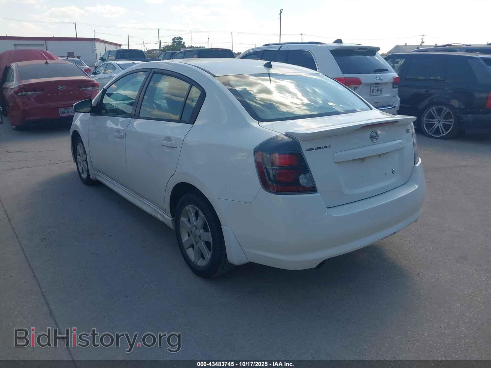 2012 NISSAN SENTRA - VIN: 3N1AB6AP2CL689112 - Фото 3