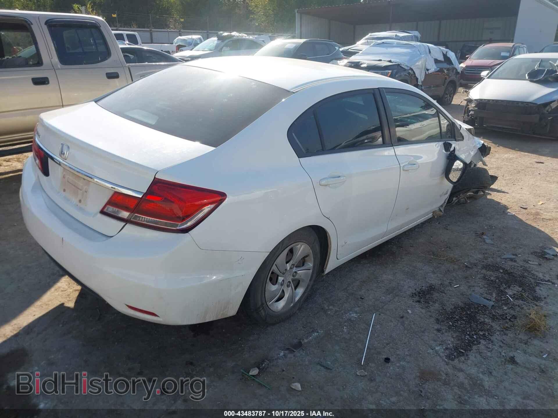 2014 HONDA CIVIC - VIN: 19XFB2F5XEE024758 - Фото 4