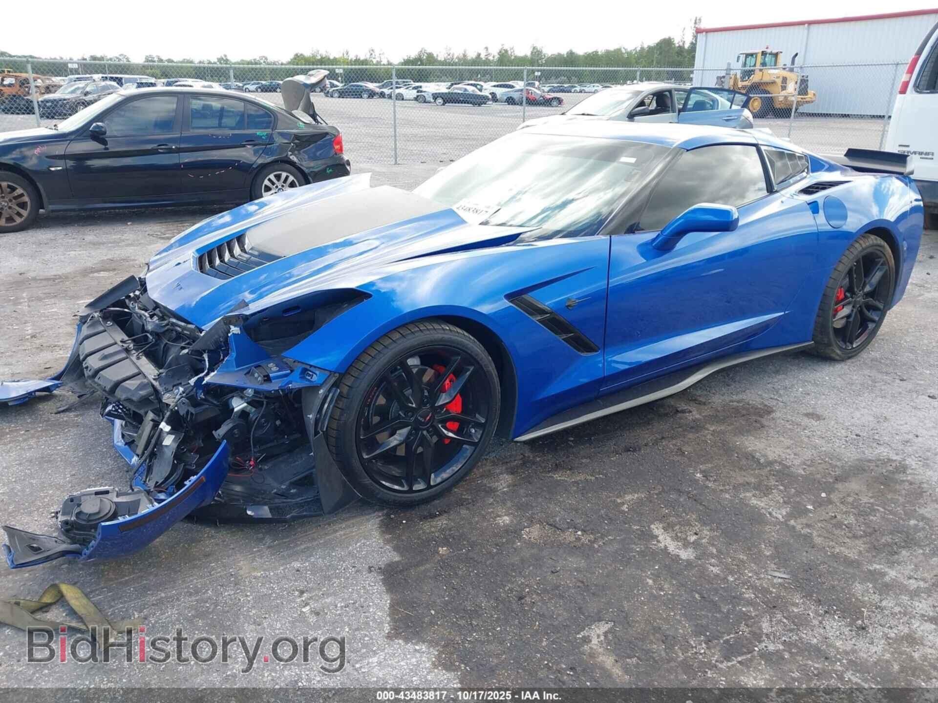 2019 CHEVROLET CORVETTE - VIN: 1G1YB2D71K5122378 - Фото 2