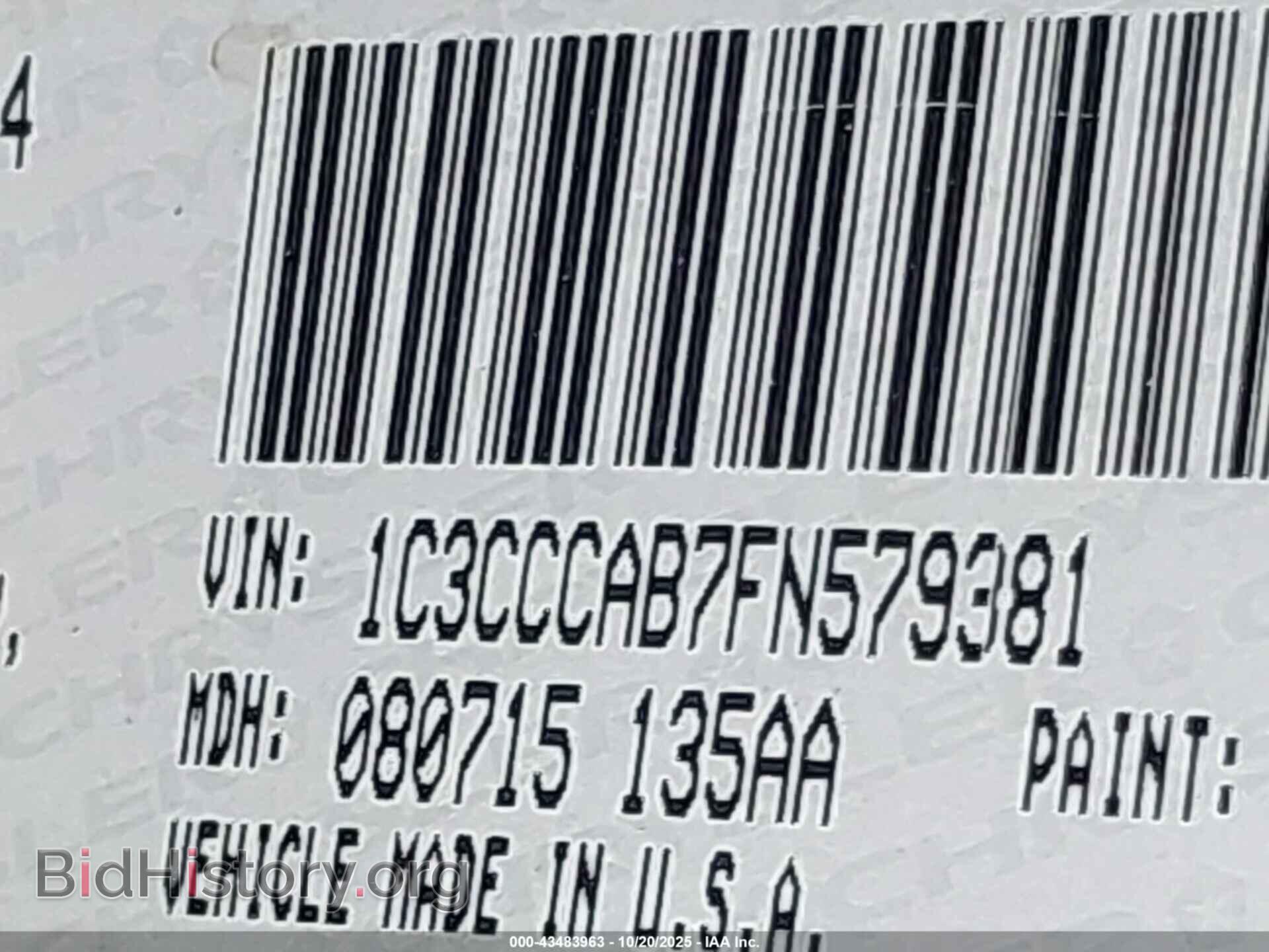2015 CHRYSLER 200 - VIN: 1C3CCCAB7FN579381 - Фото 9