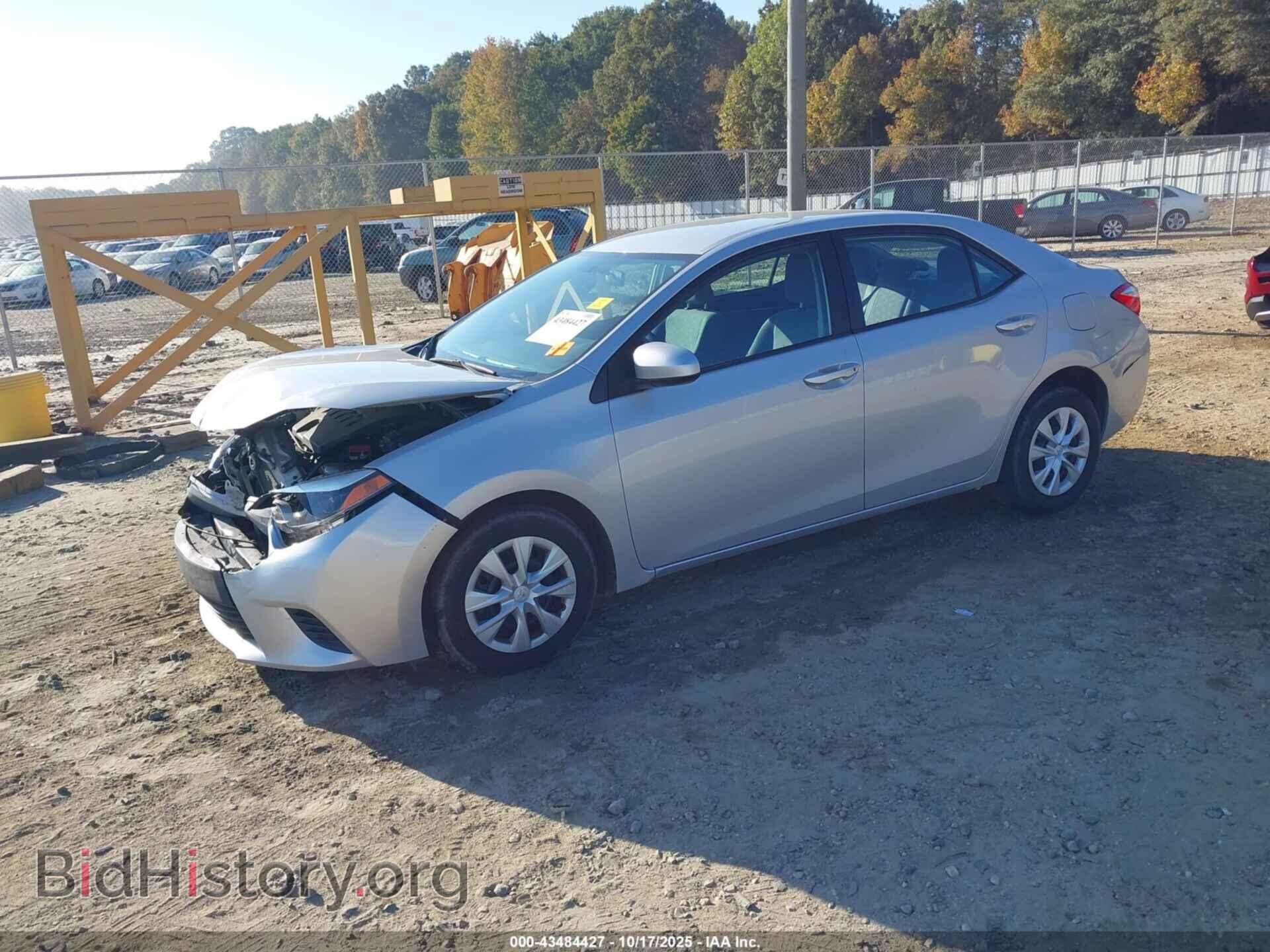 2015 TOYOTA COROLLA - VIN: 2T1BURHE5FC256750 - Фото 2