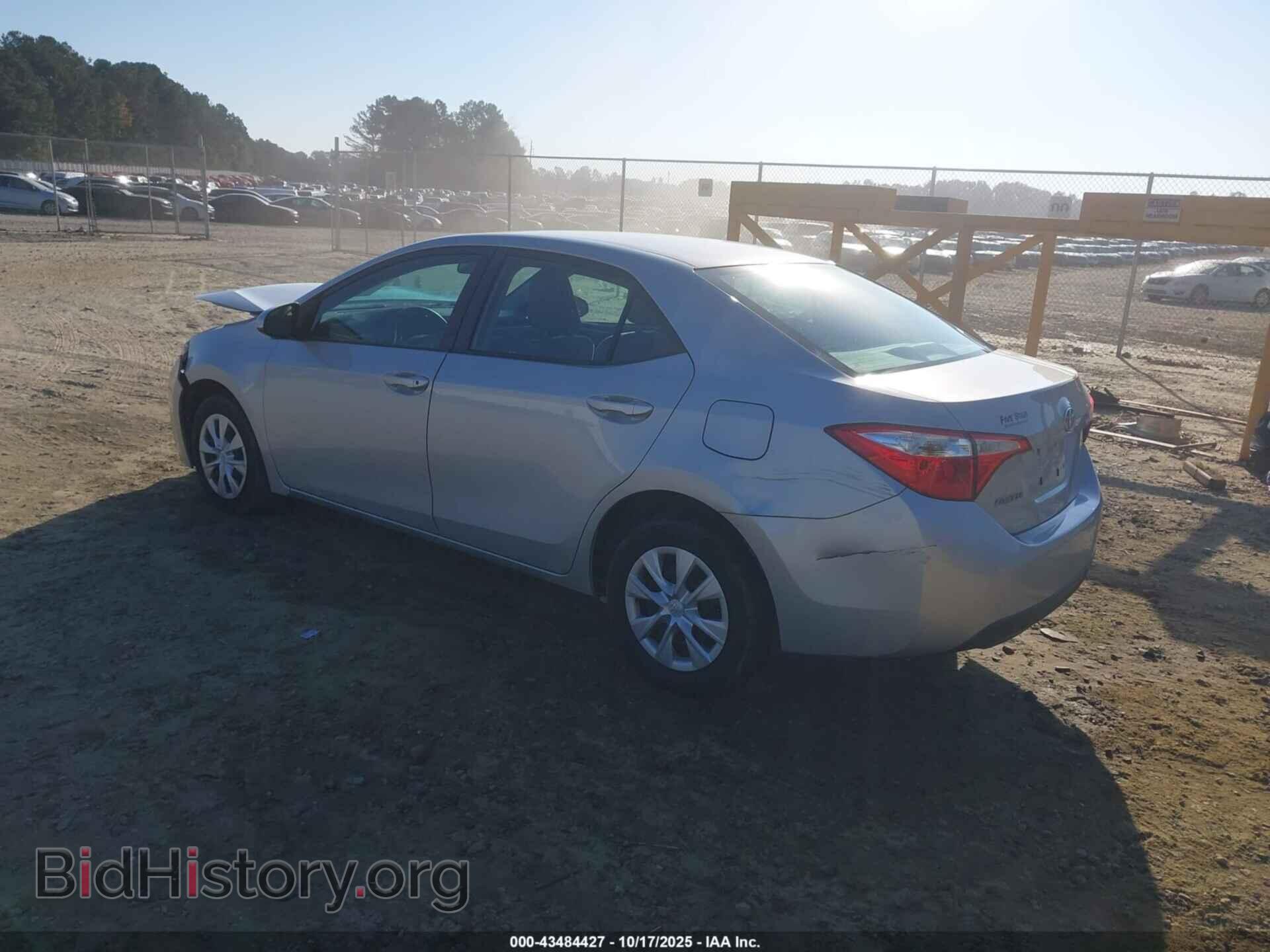 2015 TOYOTA COROLLA - VIN: 2T1BURHE5FC256750 - Фото 3