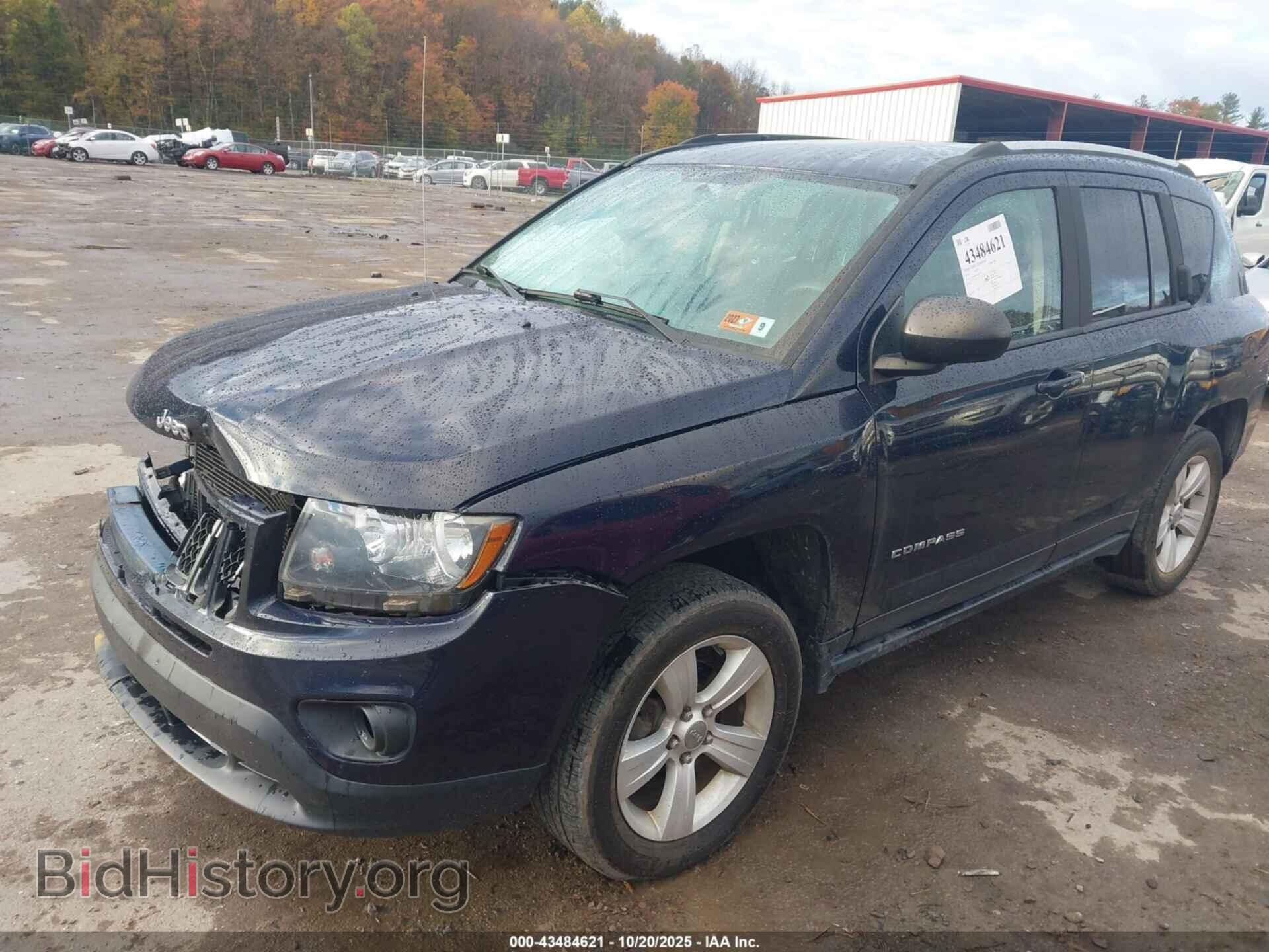 2014 JEEP COMPASS - VIN: 1C4NJDBBXED647076 - Фото 2