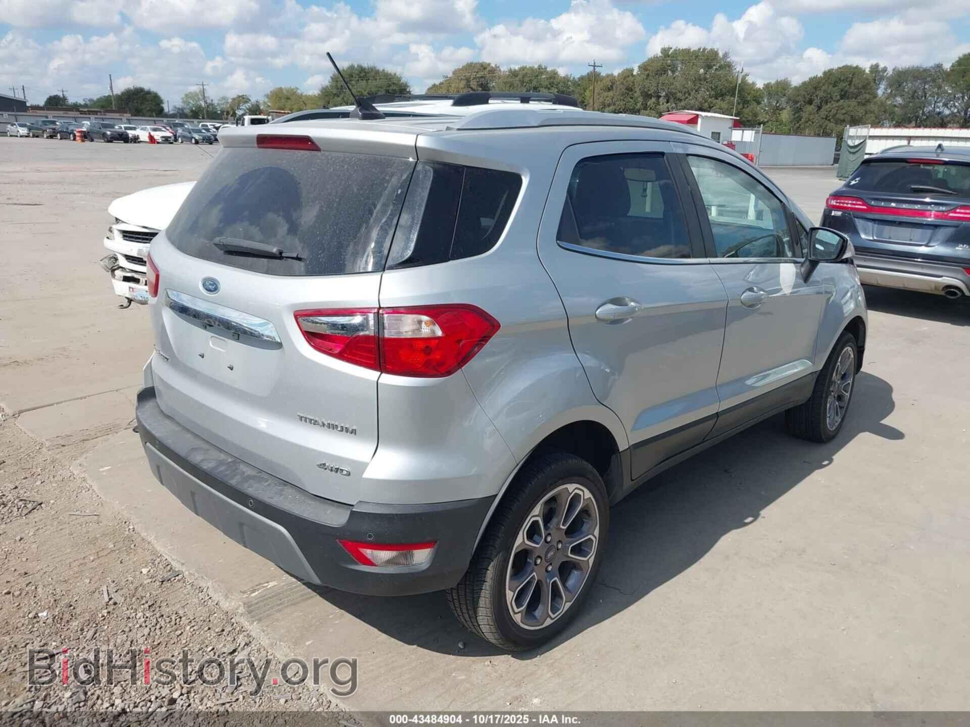 2020 FORD ECOSPORT - VIN: MAJ6S3KL2LC364572 - Фото 4