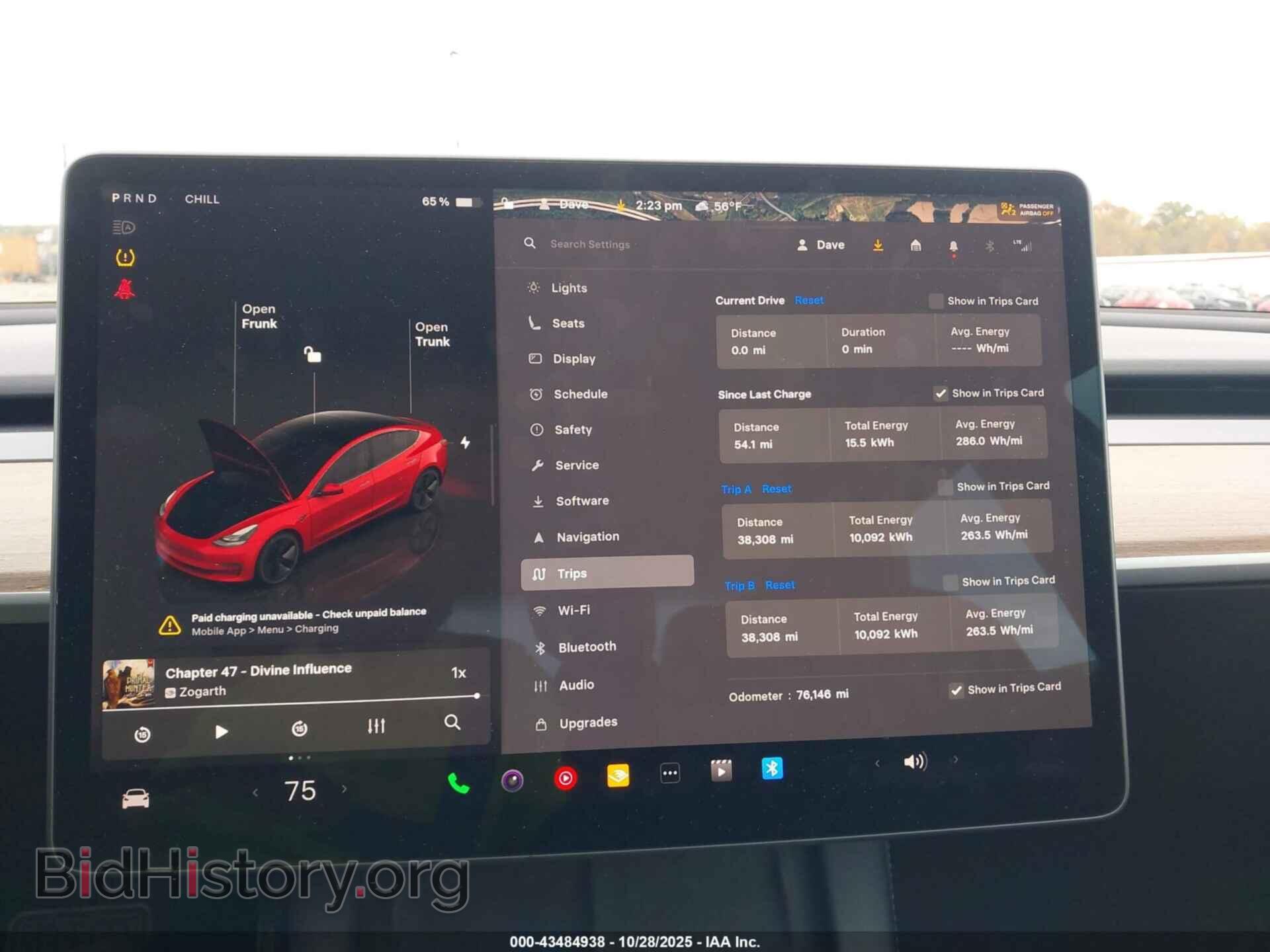 2023 TESLA MODEL 3 - VIN: 5YJ3E1EA1PF435627 - Фото 7