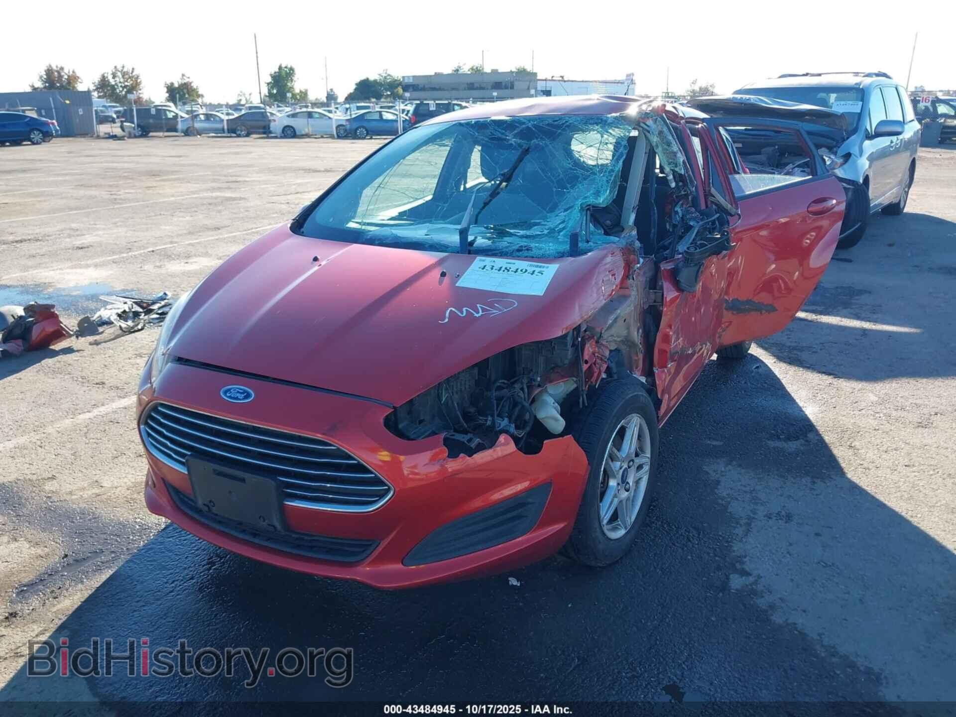 2018 FORD FIESTA - VIN: 3FADP4EJ6JM107385 - Фото 2