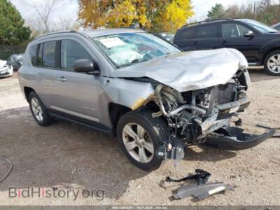 2015 Jeep COMPASS Sport, gray — VIN 1C4NJDBB3FD283052, IAAI