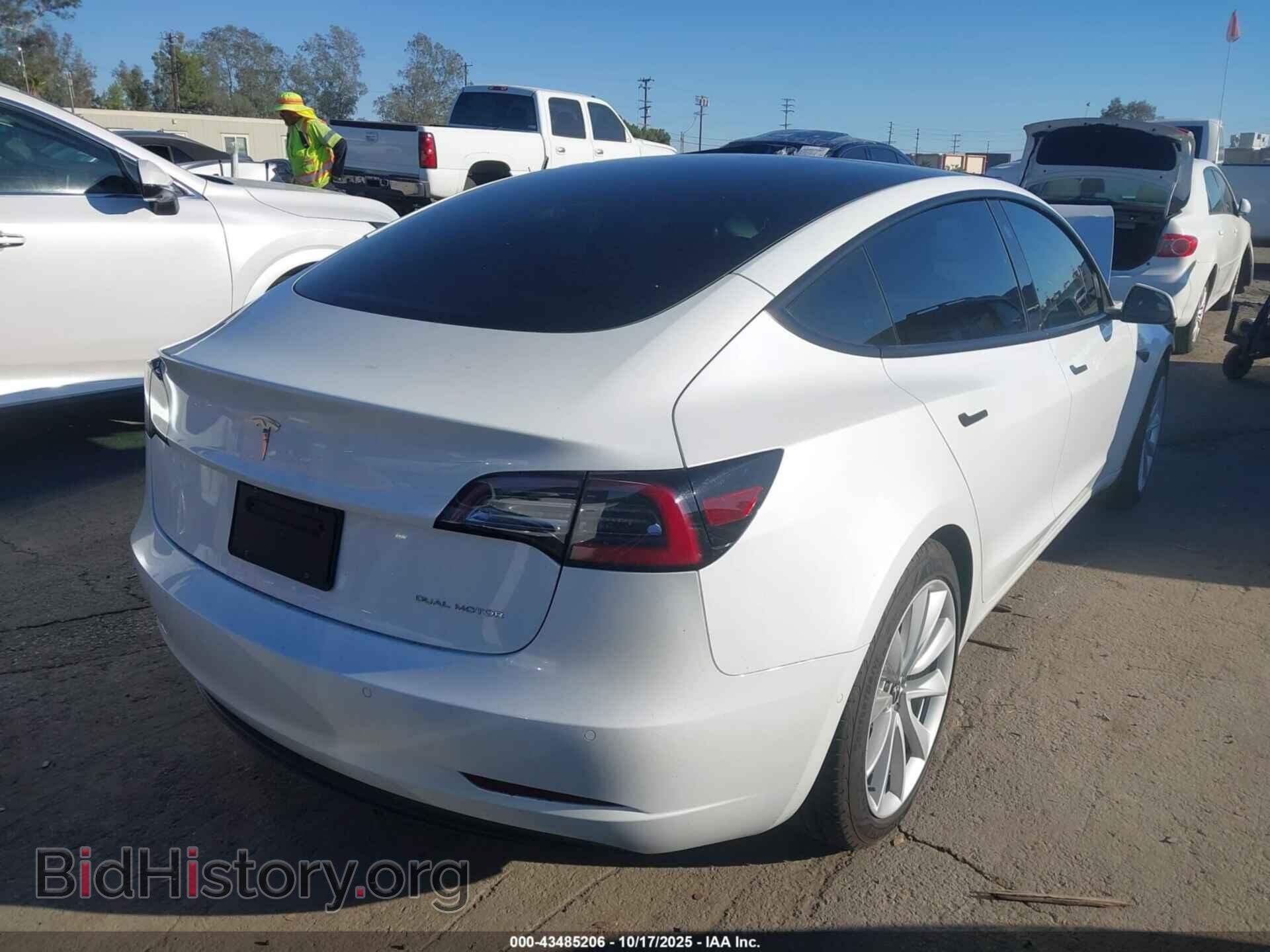 2021 TESLA MODEL 3 - VIN: 5YJ3E1EB1MF079586 - Фото 4