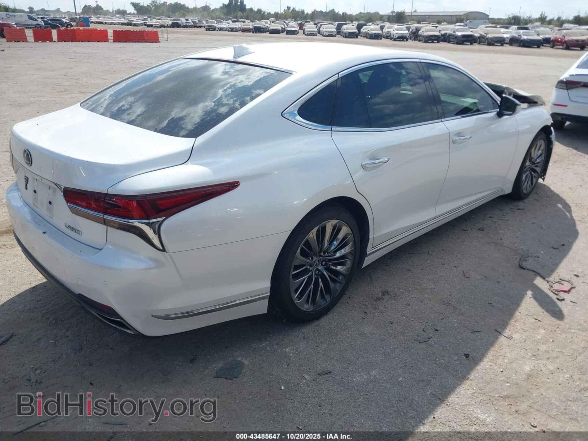 2018 LEXUS LS 500 - VIN: JTHB51FF0J5006024 - Фото 4