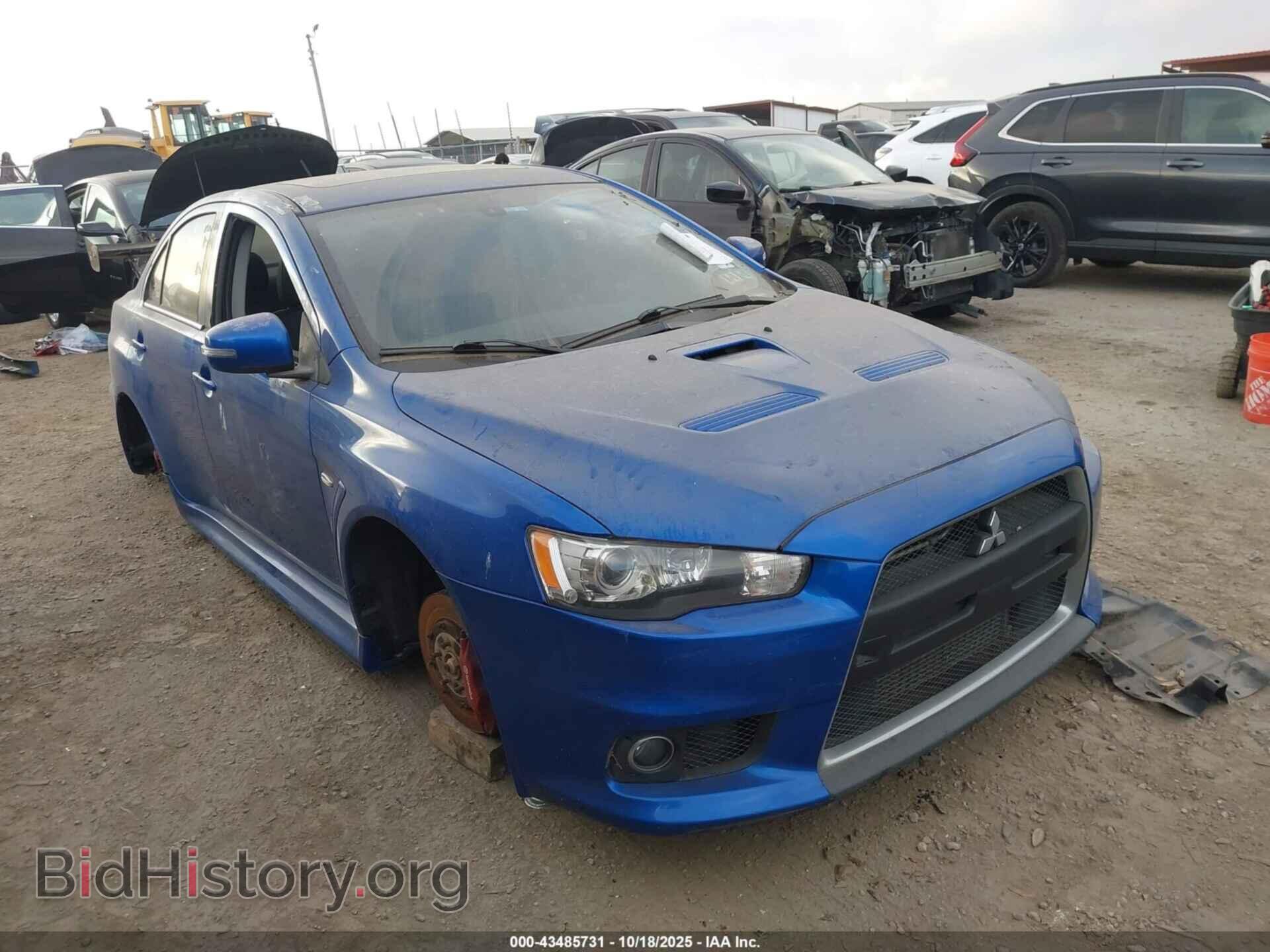 Photo JA32W5FV7FU008779 - MITSUBISHI LANCER EVOLUTION 2015