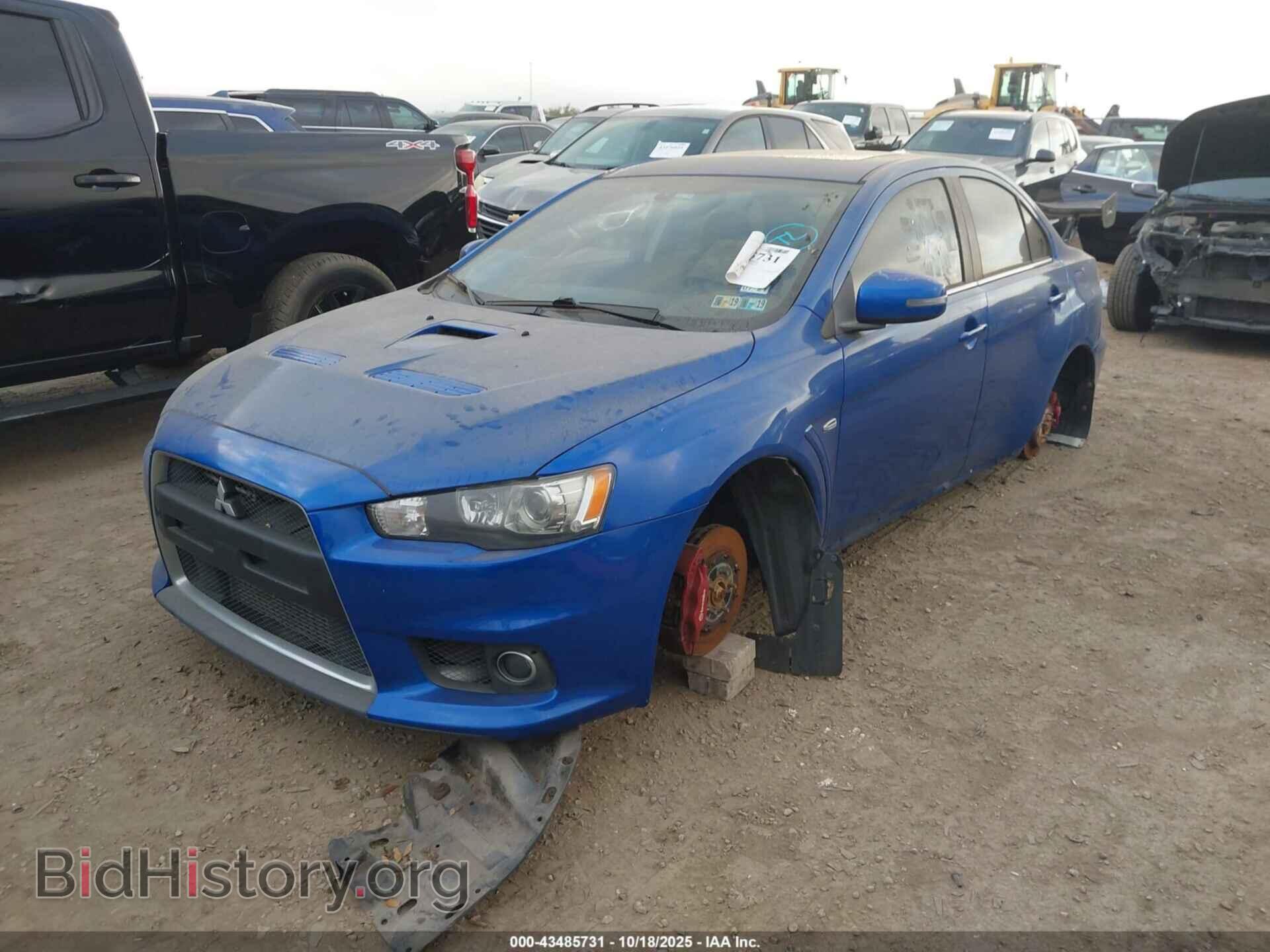 2015 MITSUBISHI LANCER EVOLUTION - VIN: JA32W5FV7FU008779 - Photo 2