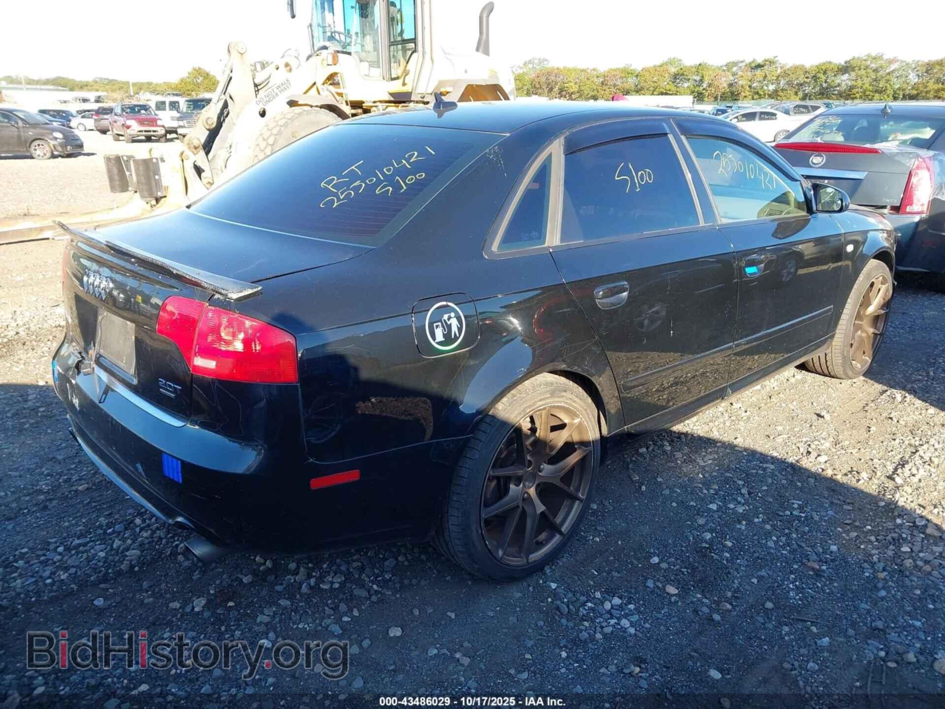 2008 AUDI A4 - VIN: WAUDF78E18A067184 - Фото 4