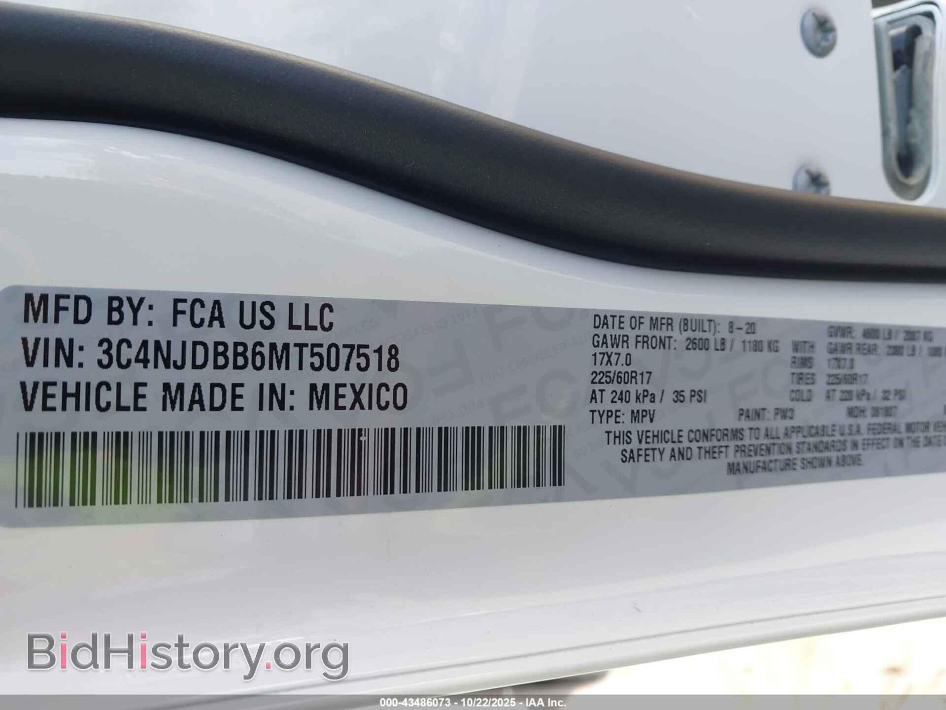2021 JEEP COMPASS - VIN: 3C4NJDBB6MT507518 - Photo 9