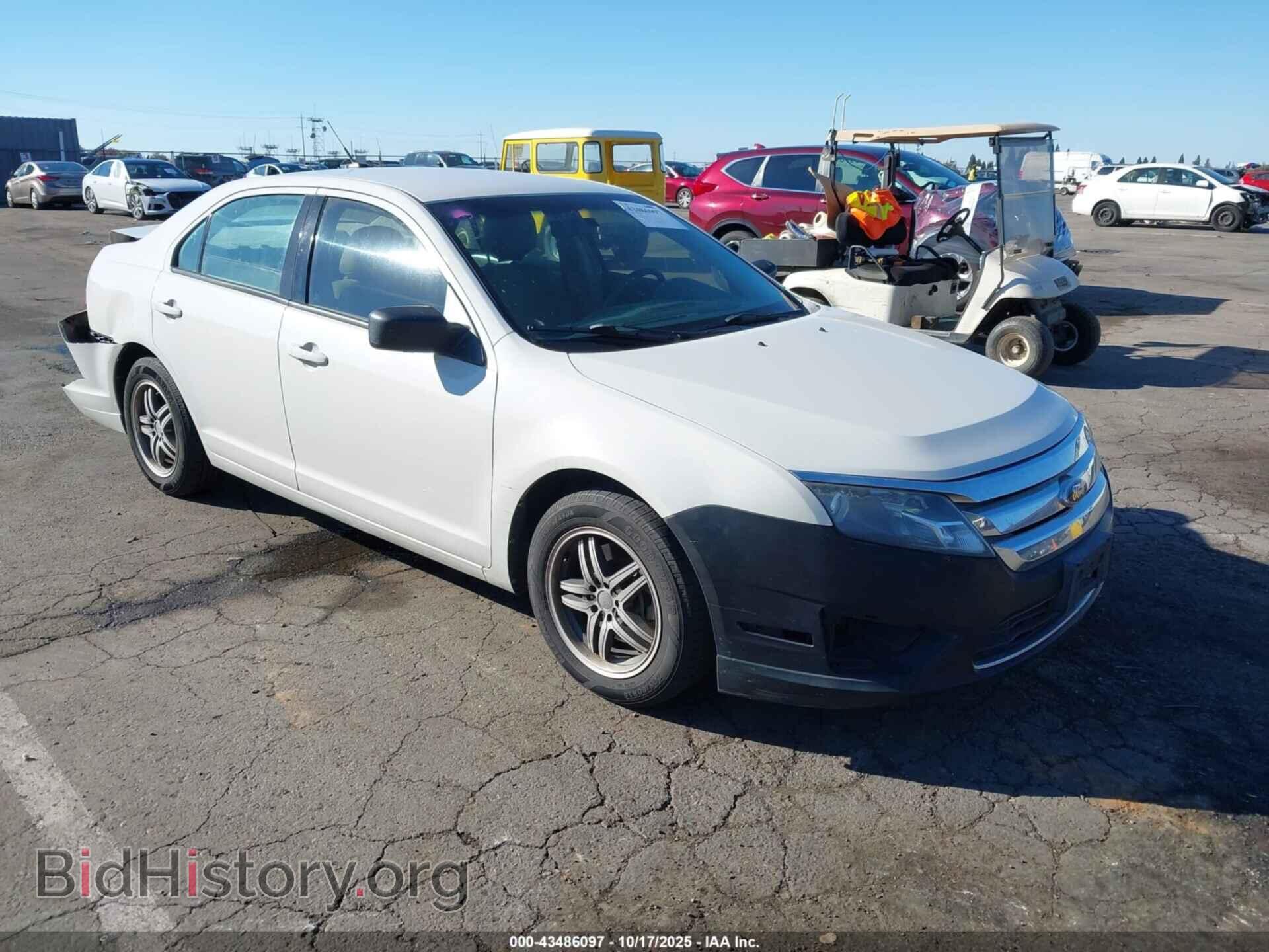 Photo 3FAHP0GA9CR439544 - FORD FUSION 2012