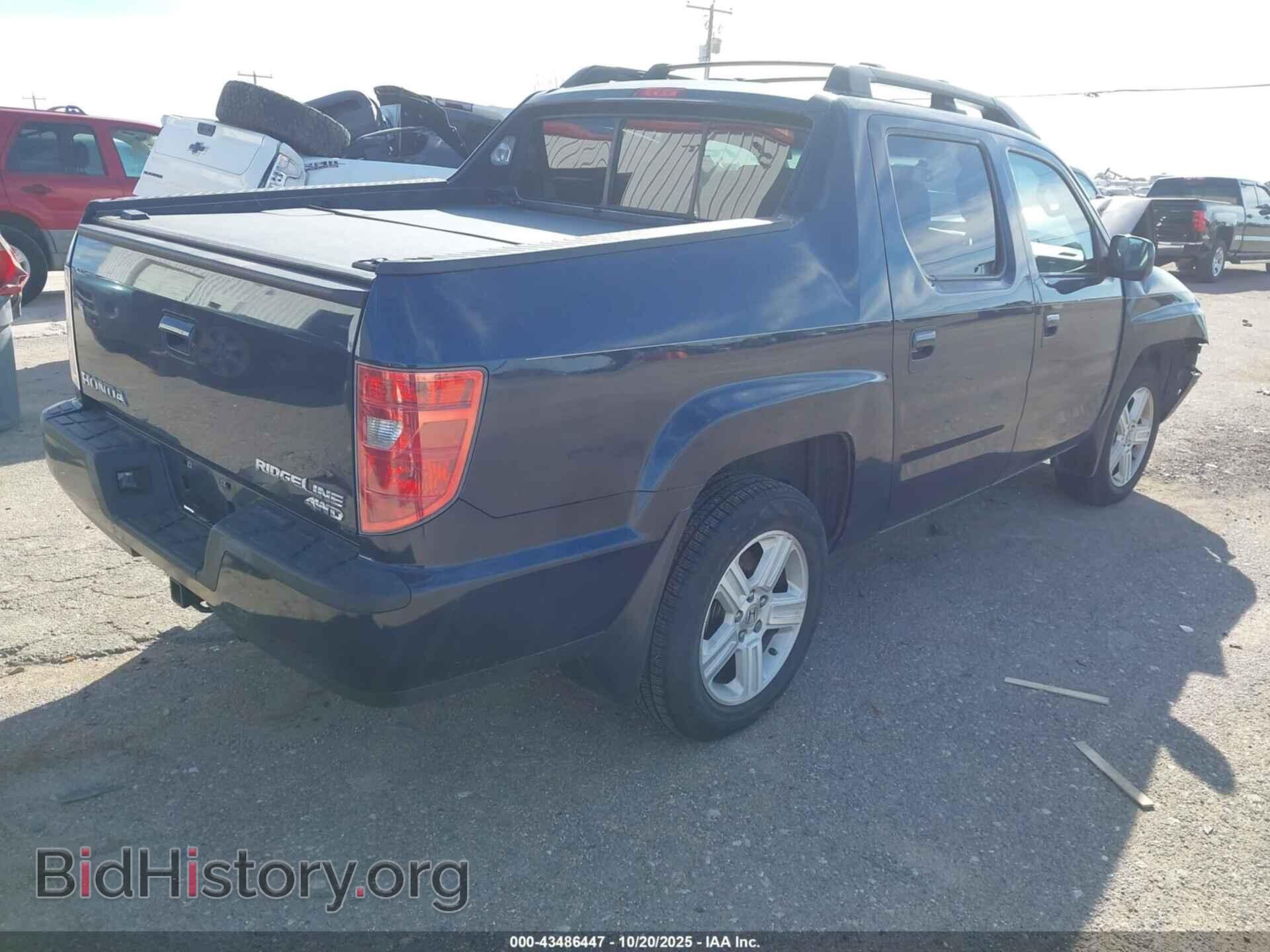 2011 HONDA RIDGELINE - VIN: 5FPYK1F53BB453319 - Фото 4