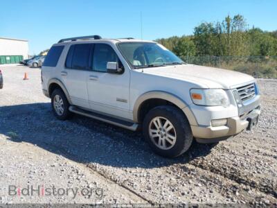 2006 Ford EXPLORER Eddie Bauer, белый — VIN 1FMEU64E86UB65715, IAAI